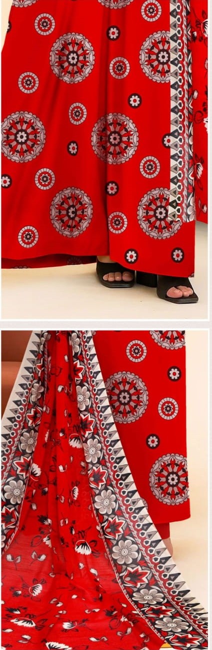 Crimson Medallion 3-PC Unstitched RT-RC-03