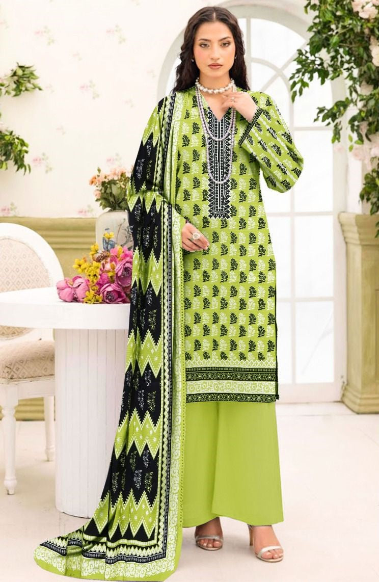 3PC Doria Staple Linen  RT-M-13