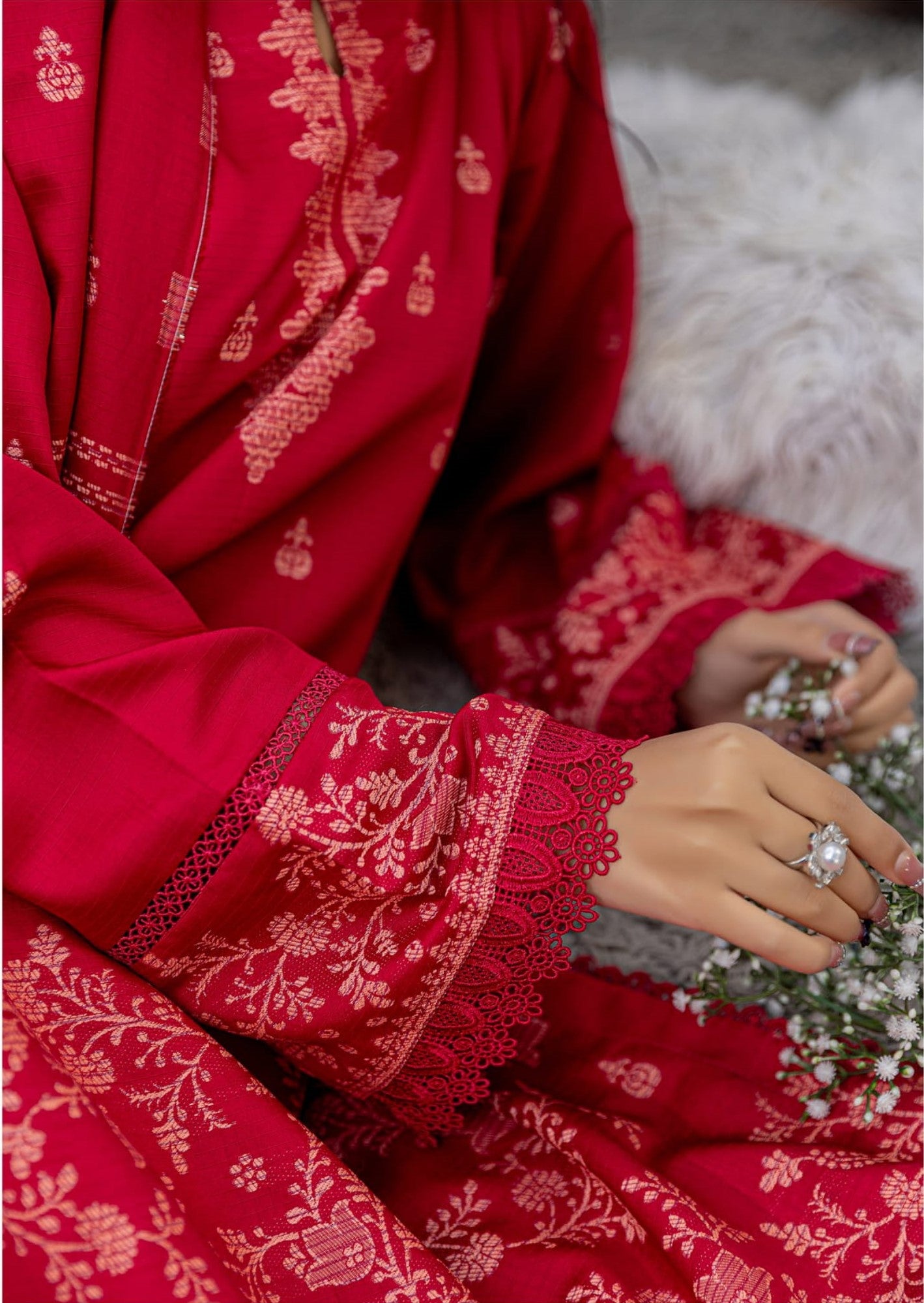 3PC VISCOSE JACQUARD RTVJ-09