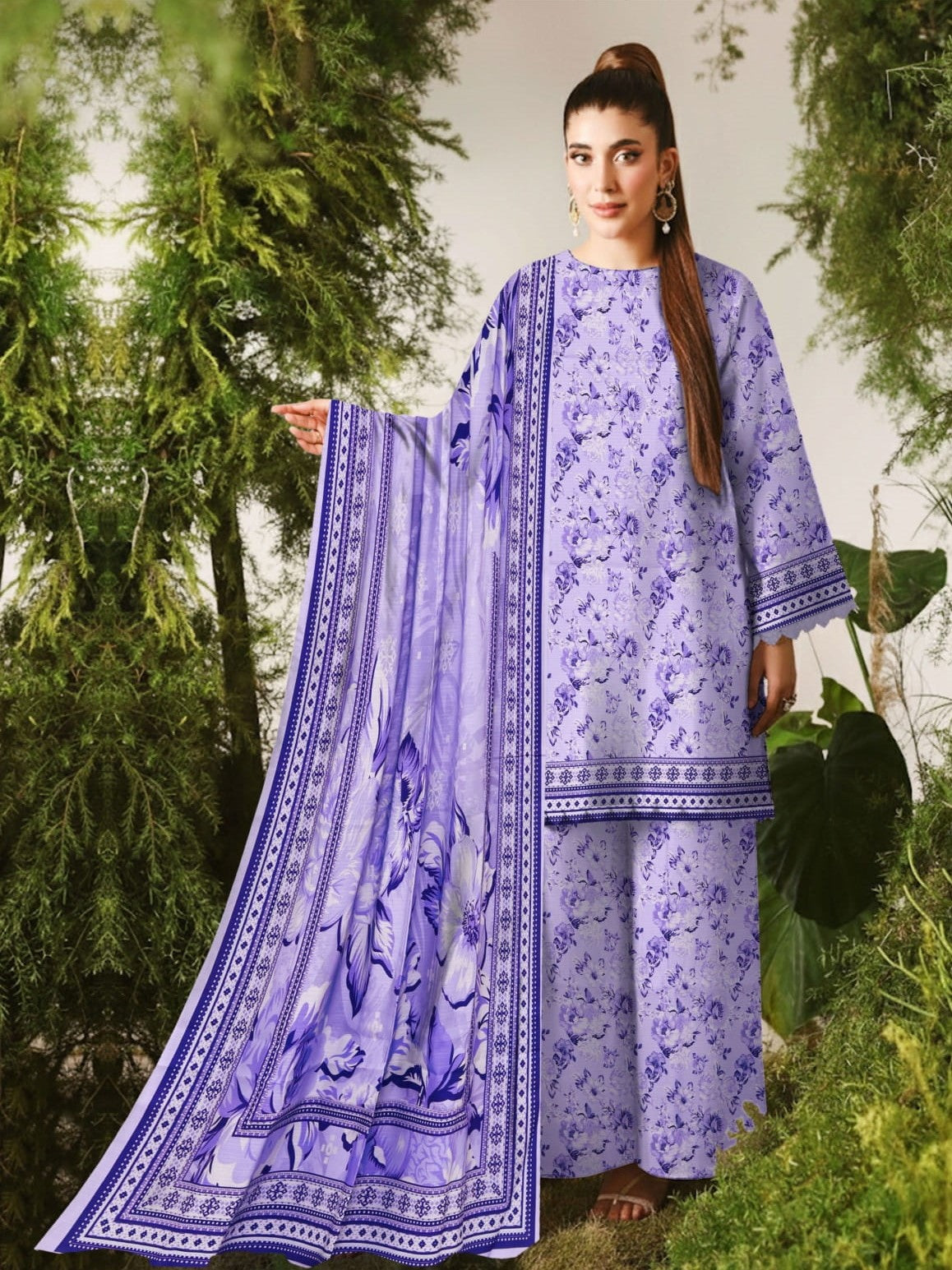 3PC VISCOSE LINEN RT-VL-23