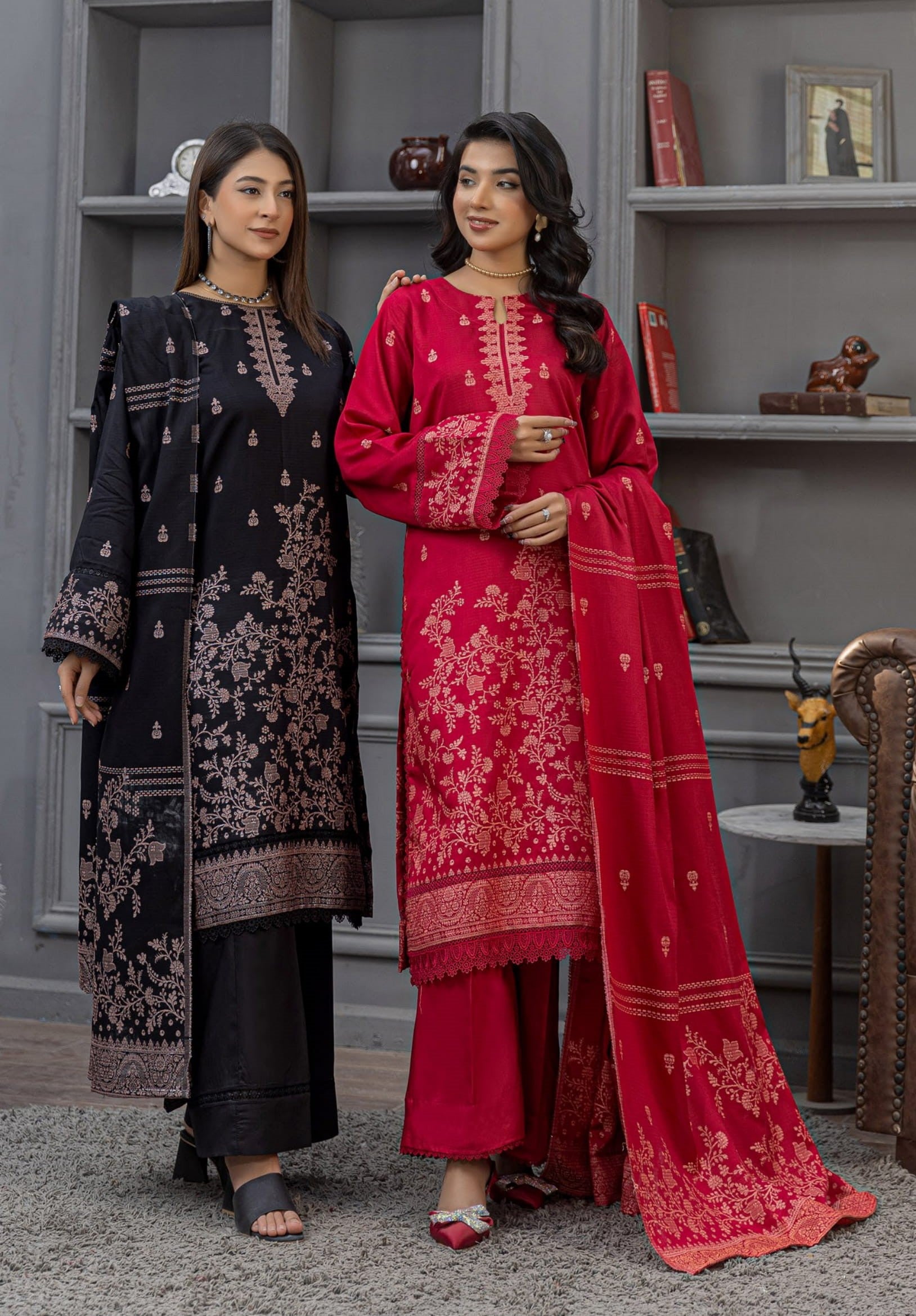 3PC VISCOSE JACQUARD RTVJ-10