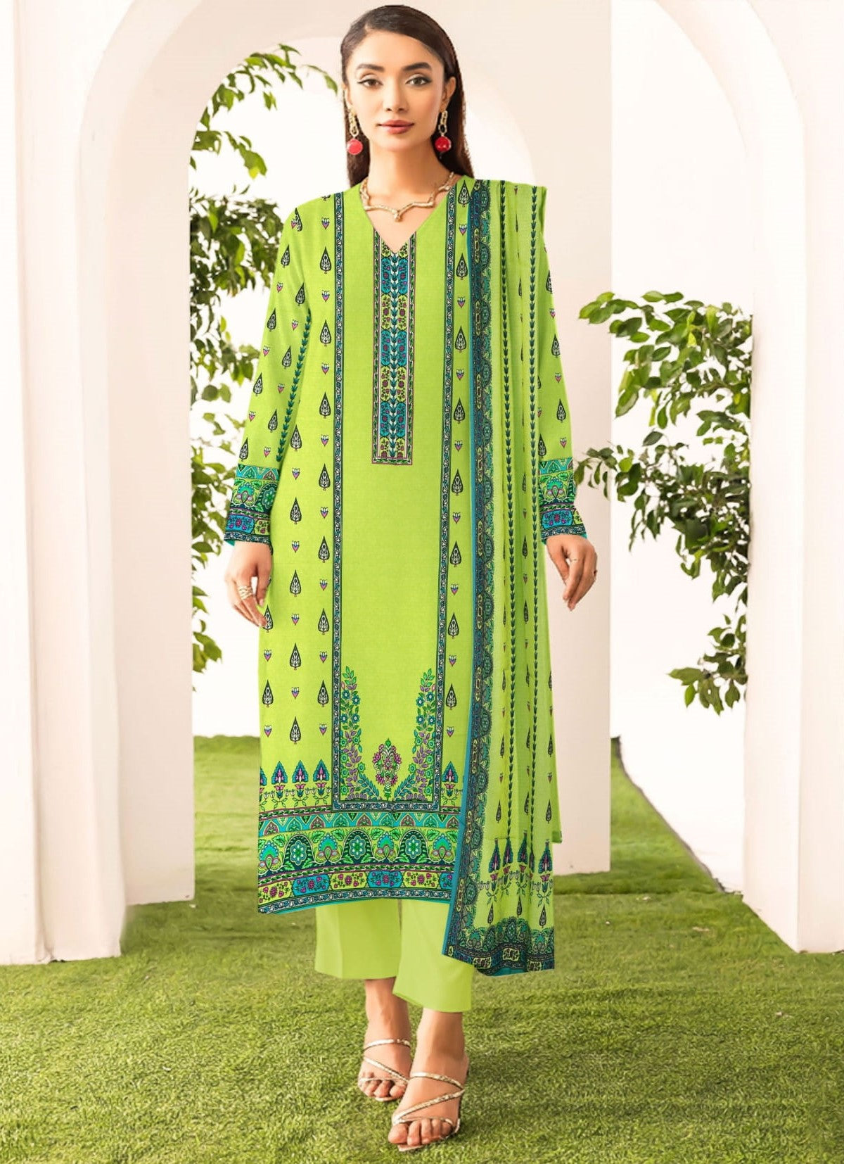 3PC Doria Staple Linen  RT-NC-07