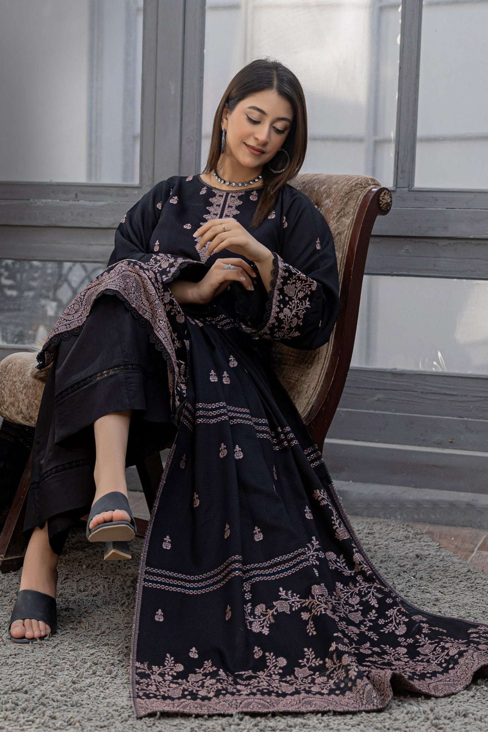 3PC VISCOSE JACQUARD RTVJ-10