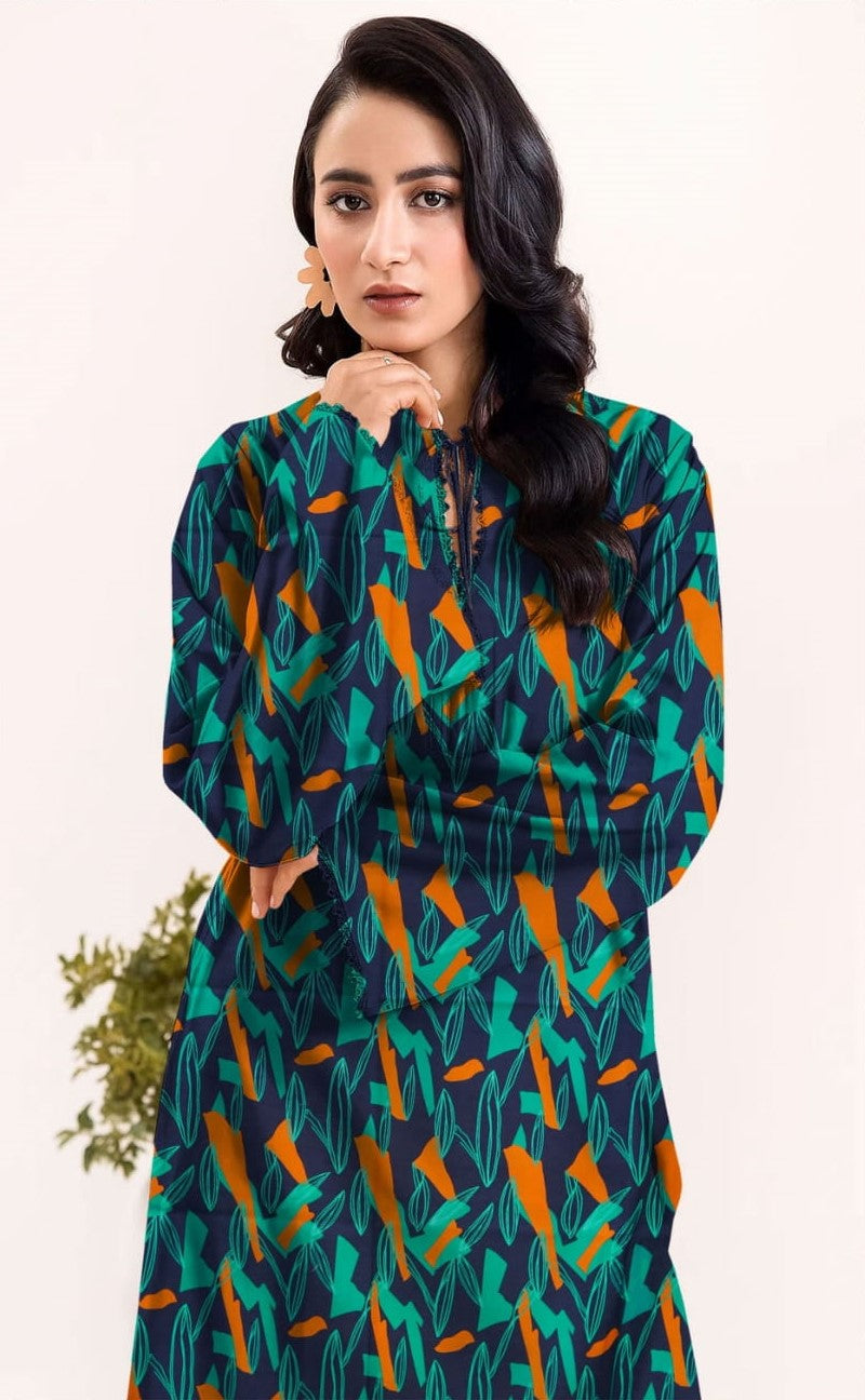 2PC Grid Cambric Cotton RT-GC-07