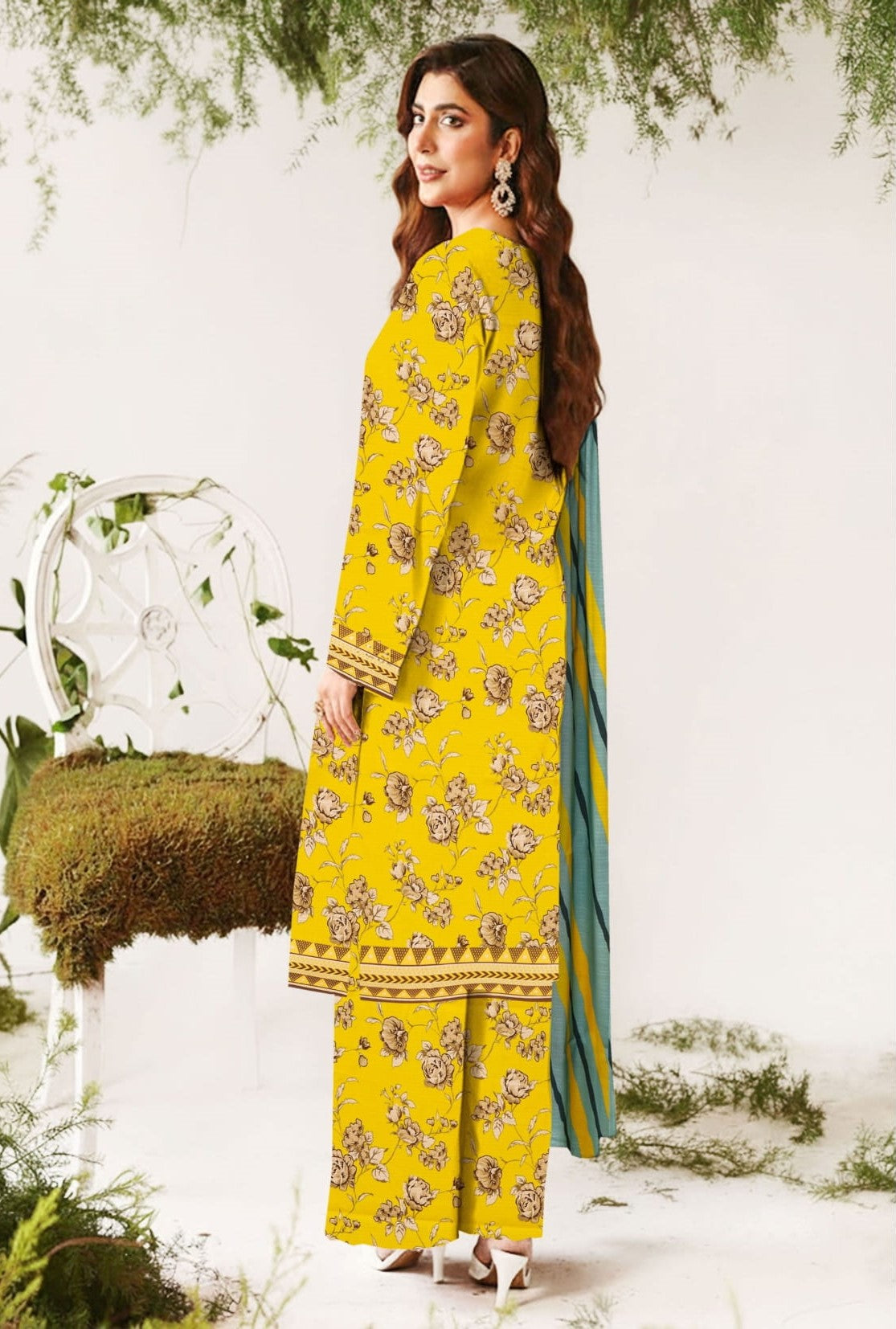 3PC VISCOSE LINEN RT-VL-24