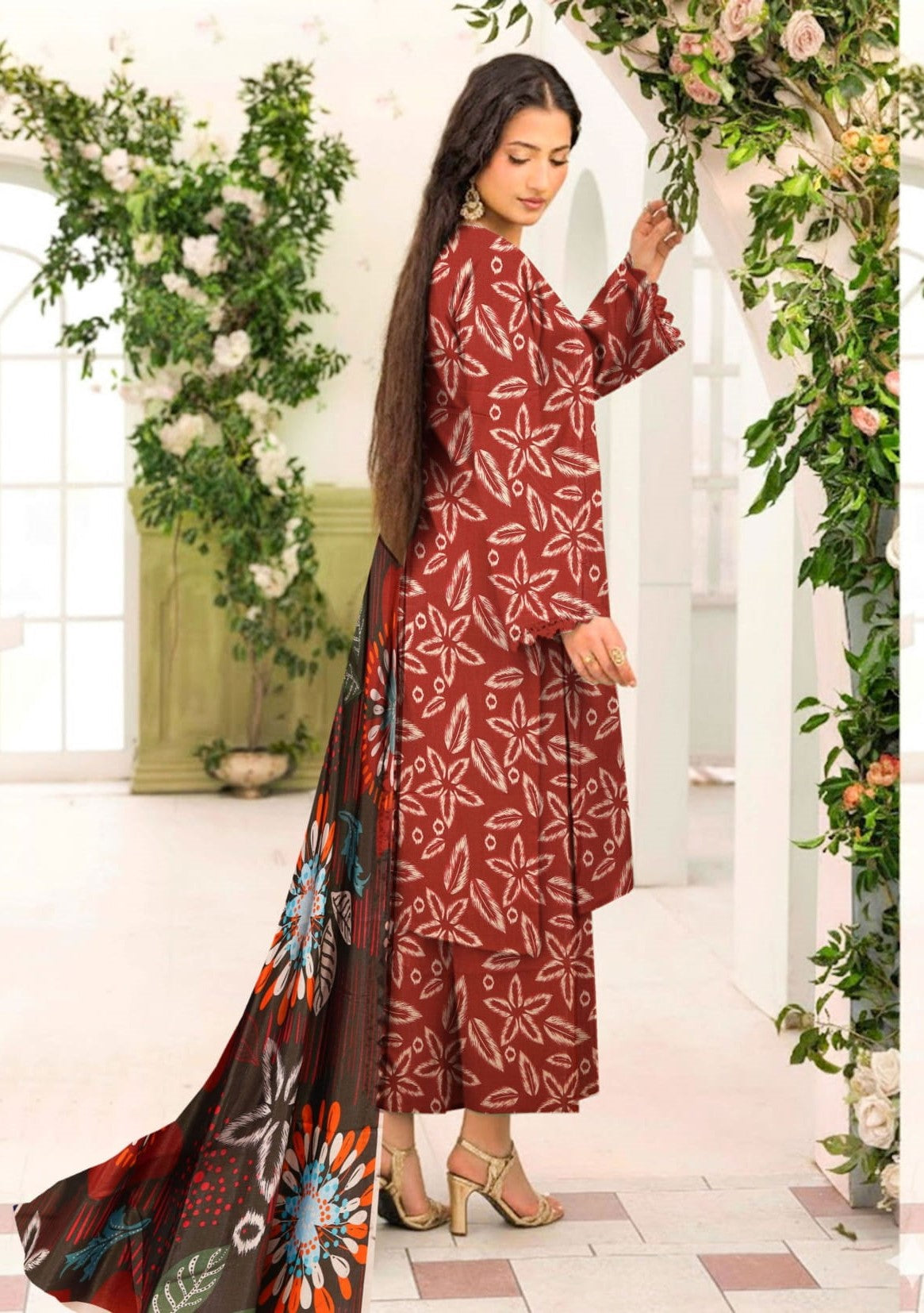 3-PC Masoori Un-Stitched RTM-04