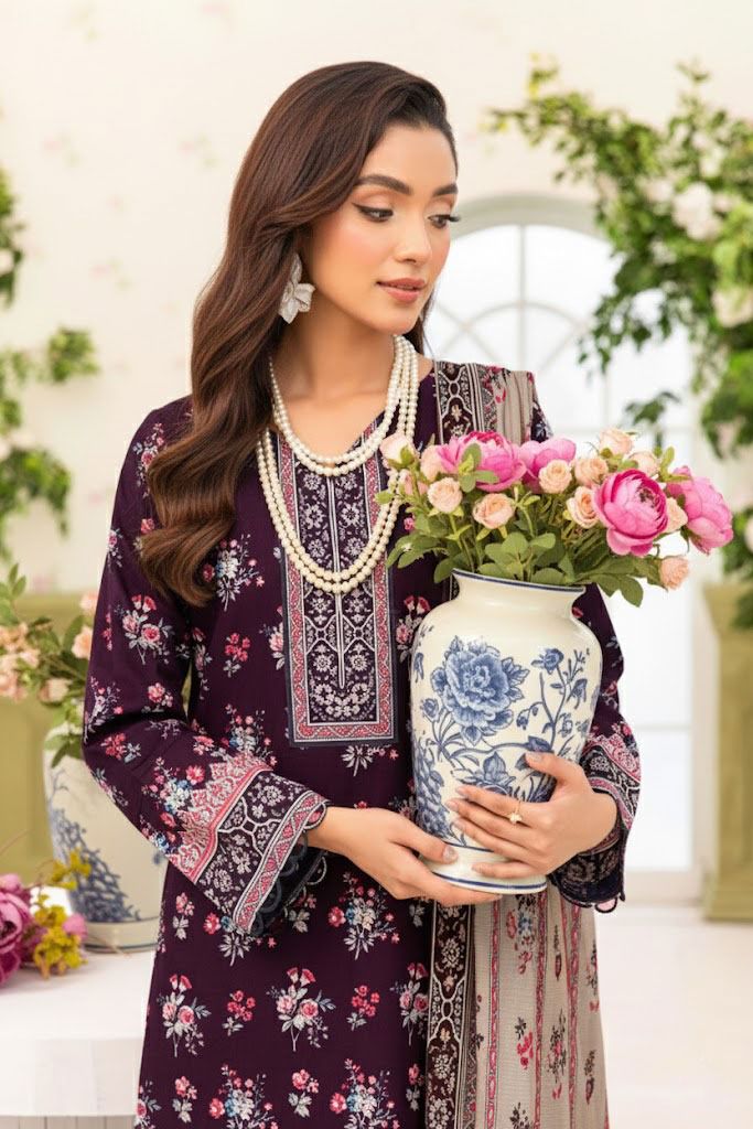 3PC Doria Staple Linen  RT-M-14