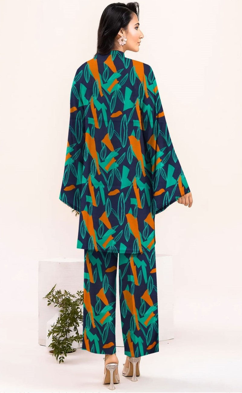 2PC Grid Cambric Cotton RT-GC-07