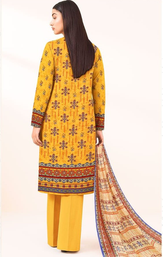 3PC UNSTITCHED LAWN RT-N-07