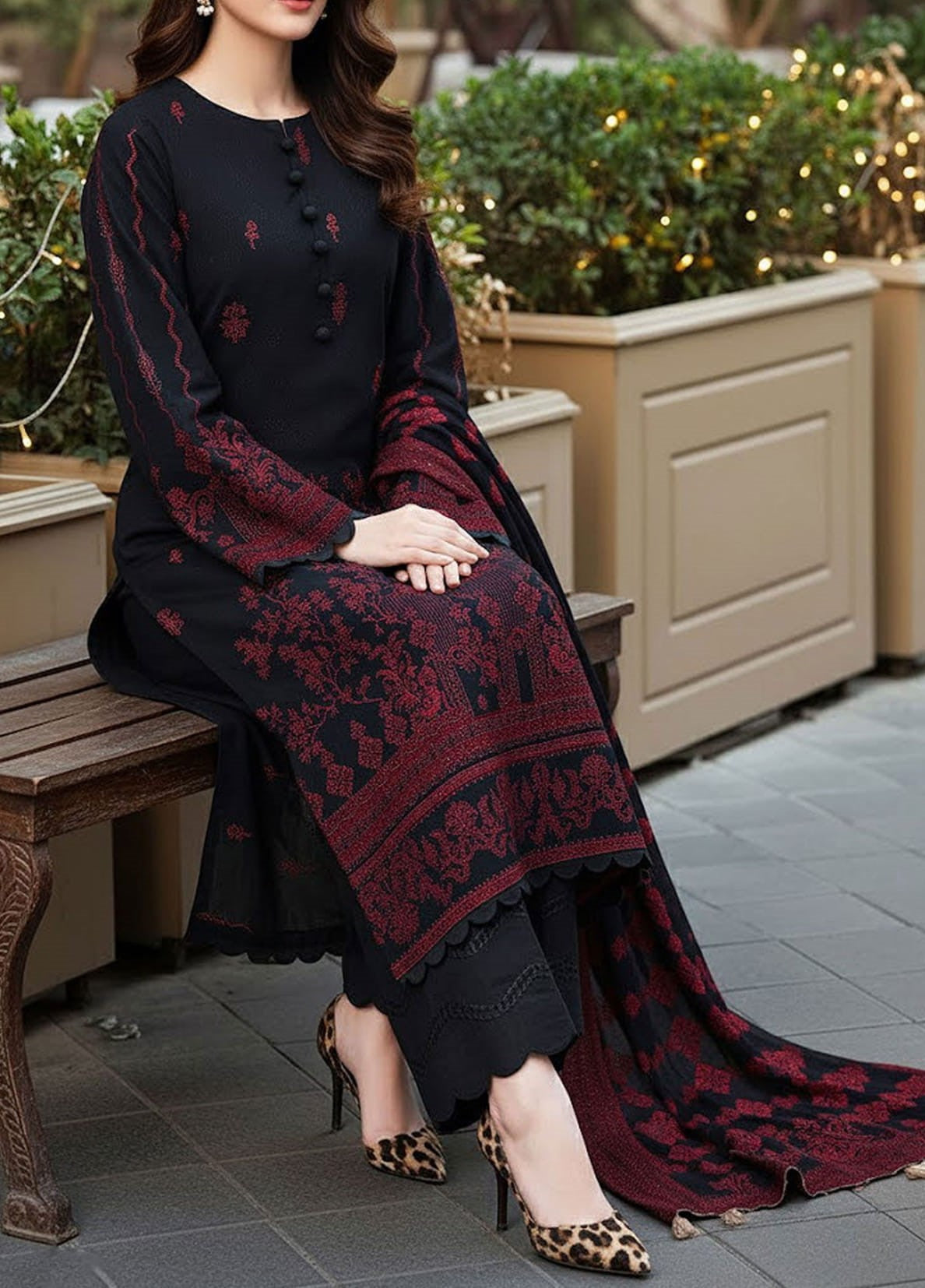 3PC VISCOSE JACQUARD RTVJ-04