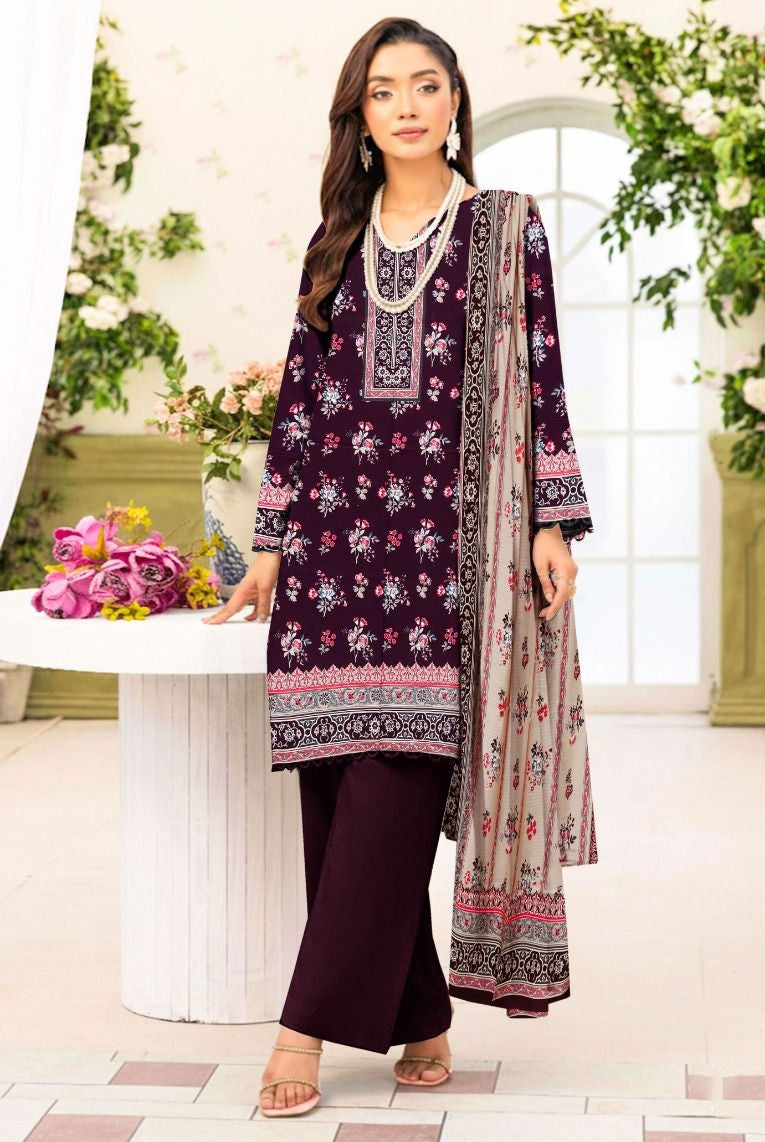 3PC Doria Staple Linen  RT-M-14