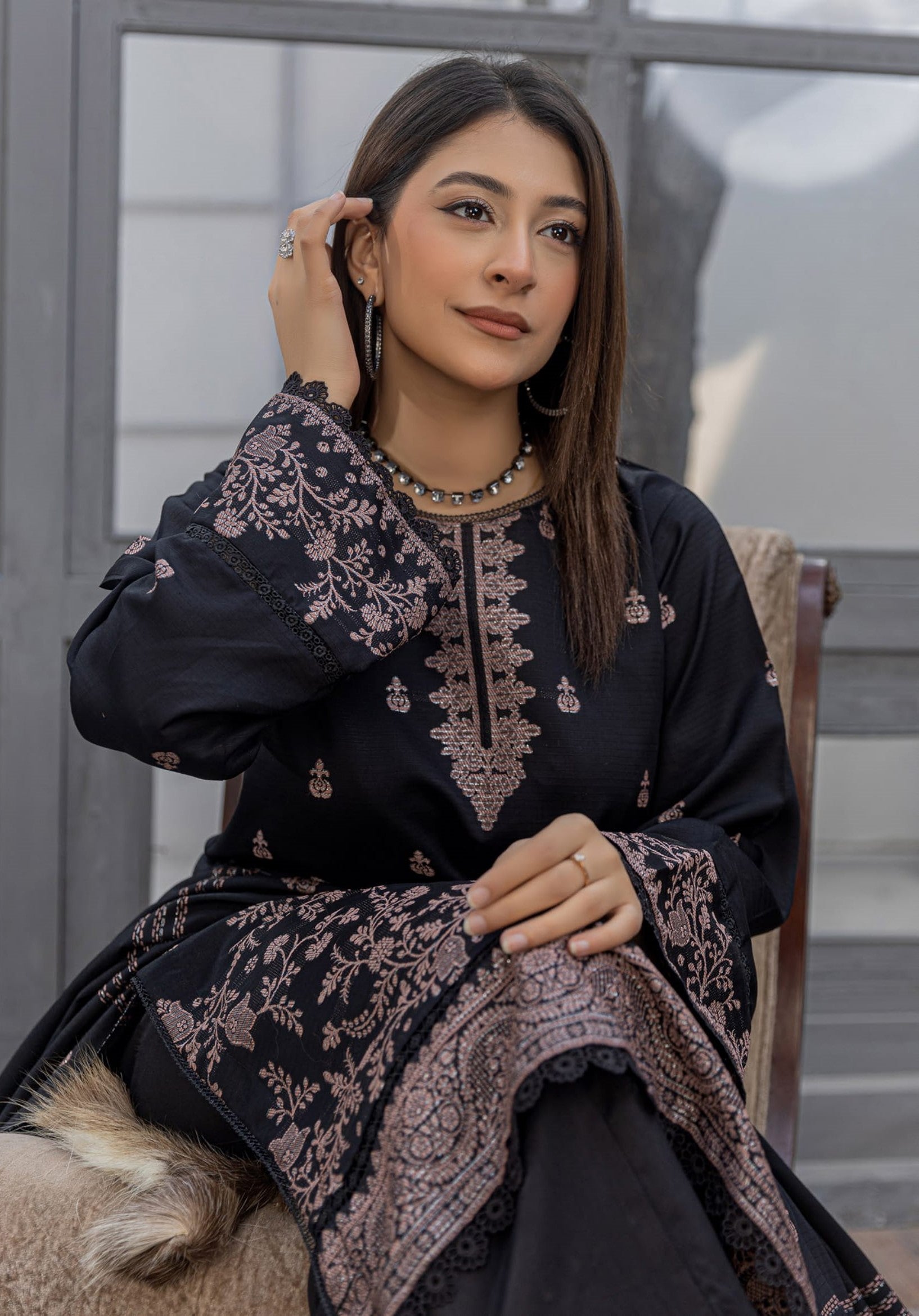 3PC VISCOSE JACQUARD RTVJ-10