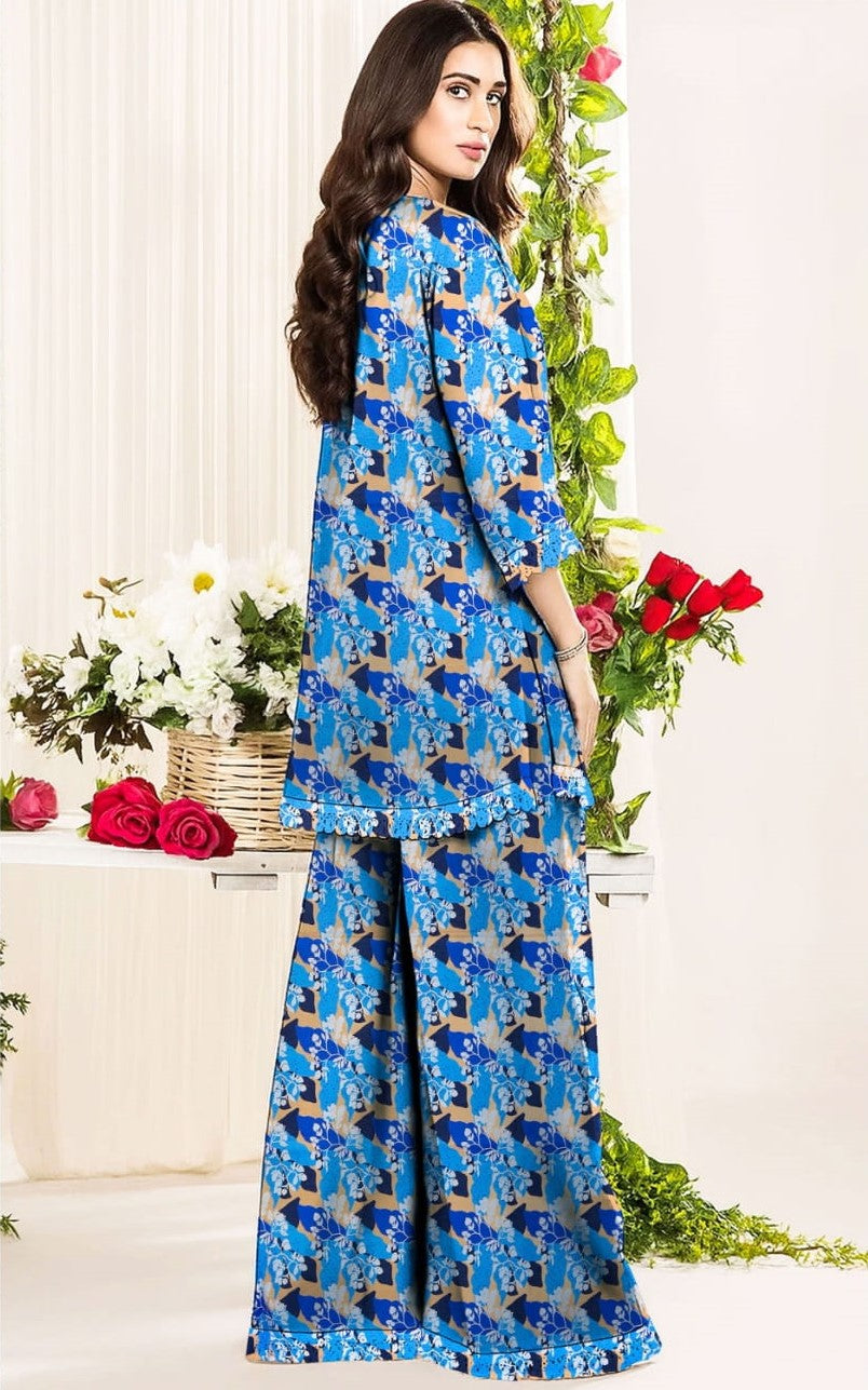 2PC Grid Cambric Cotton RT-GC-05