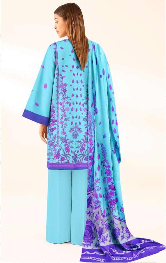 3PC UNSTITCHED LAWN RT-N-08