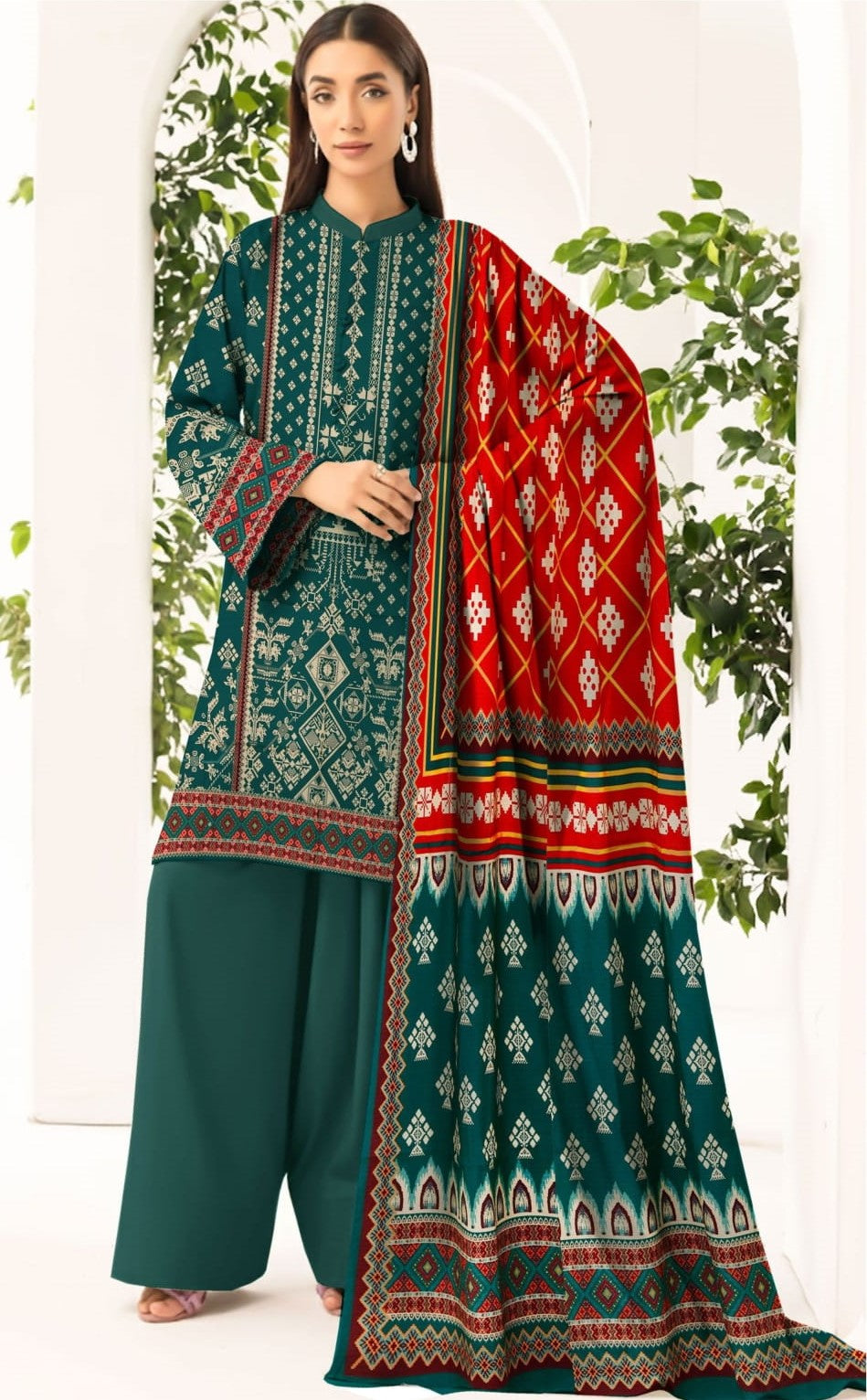 3PC Doria Staple Linen  RT-NC-10