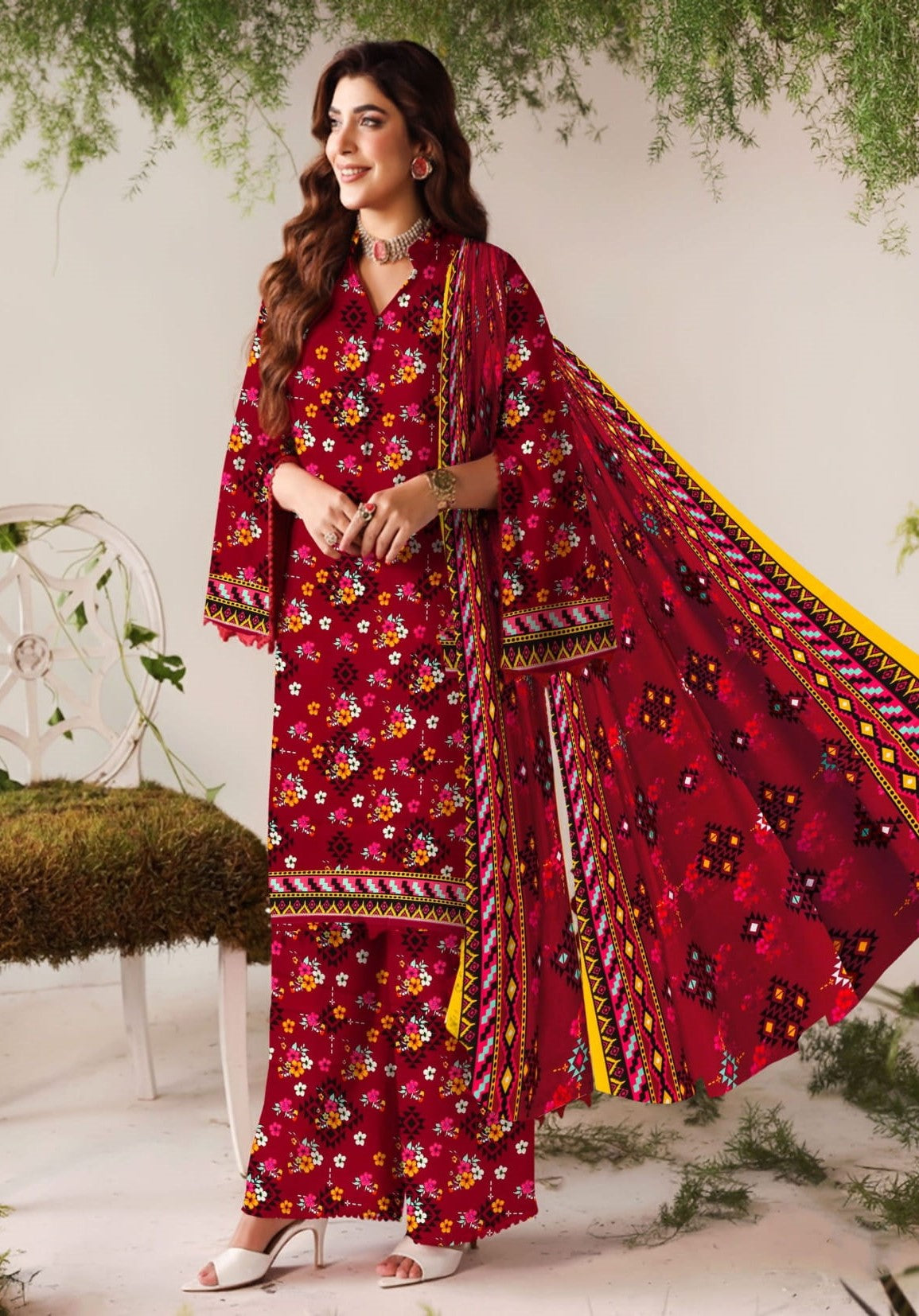 3PC VISCOSE LINEN RT-VL-25