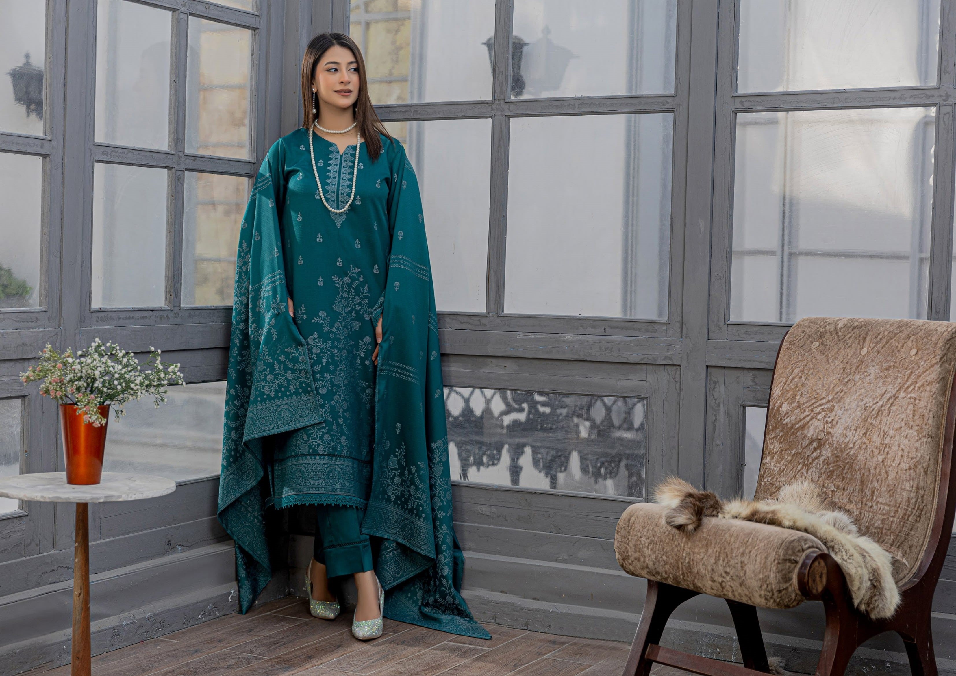 3PC VISCOSE JACQUARD RTVJ-11