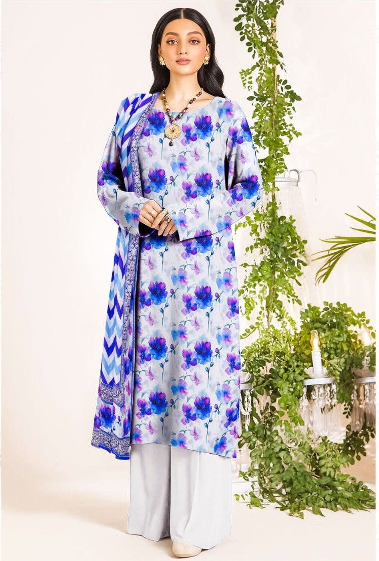 3PC UNSTITCHED LAWN RT-D-10