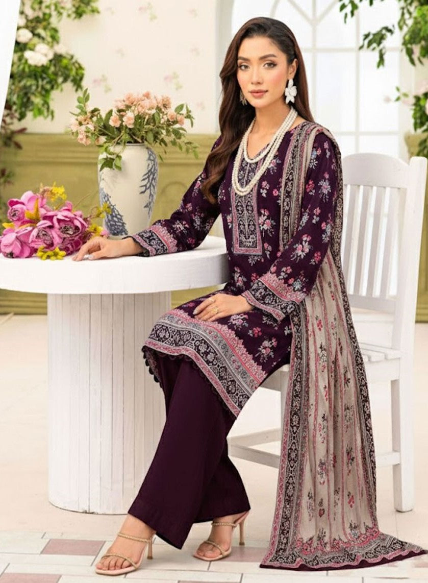 3PC Doria Staple Linen  RT-M-14