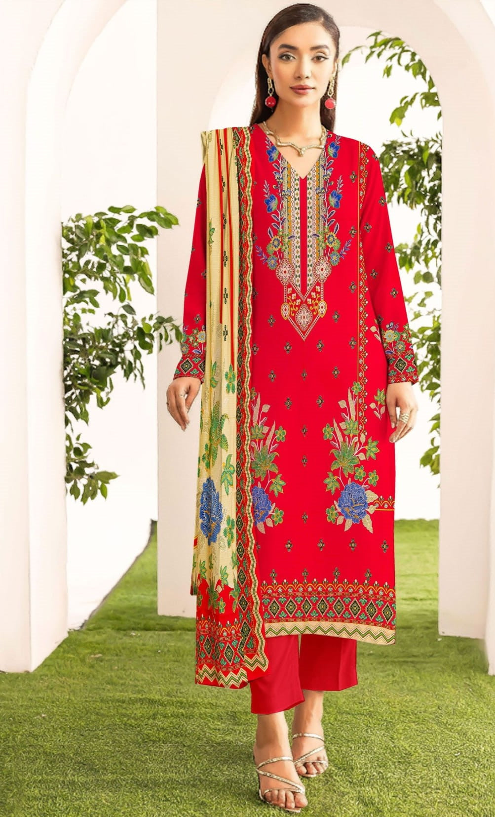 3PC Doria Staple Linen  RT-NC-01