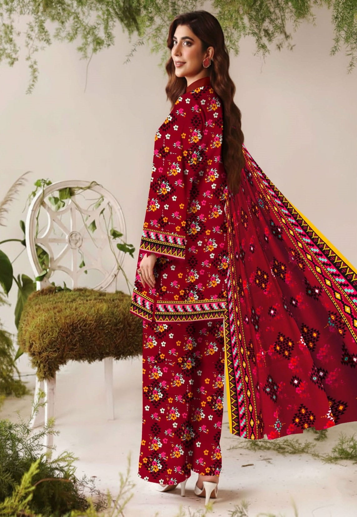 3PC VISCOSE LINEN RT-VL-25