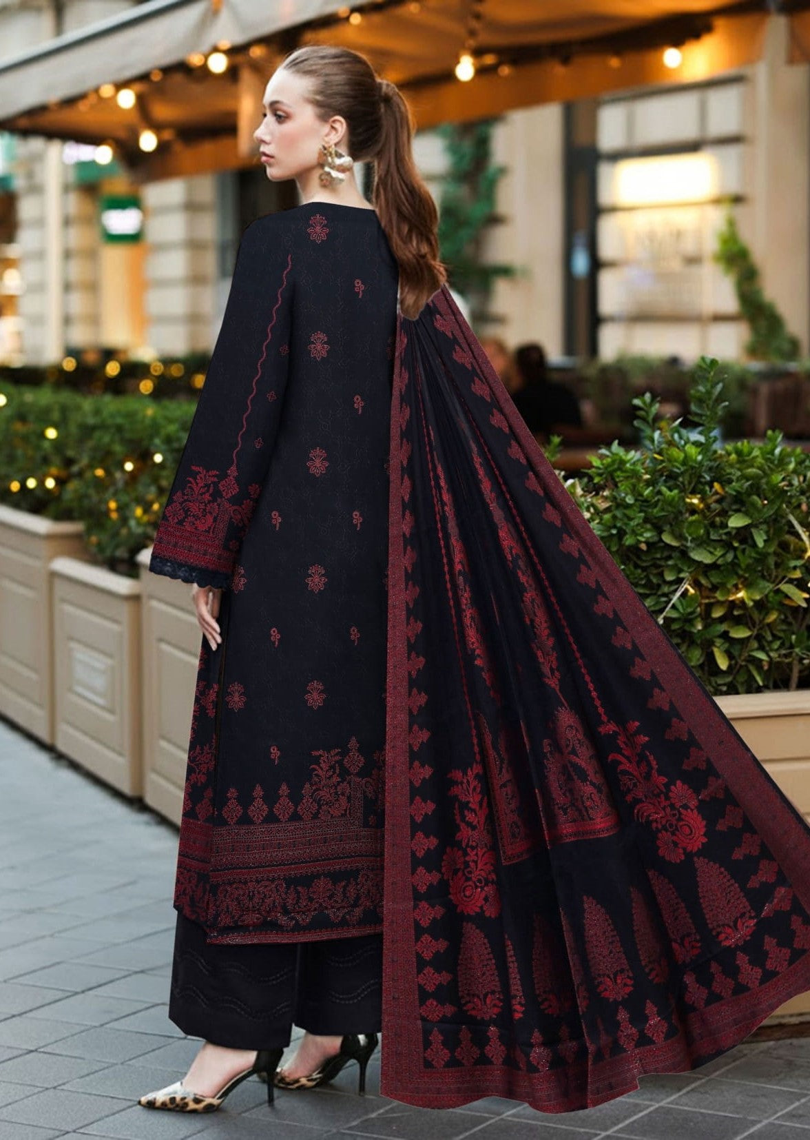 3PC VISCOSE JACQUARD RTVJ-04