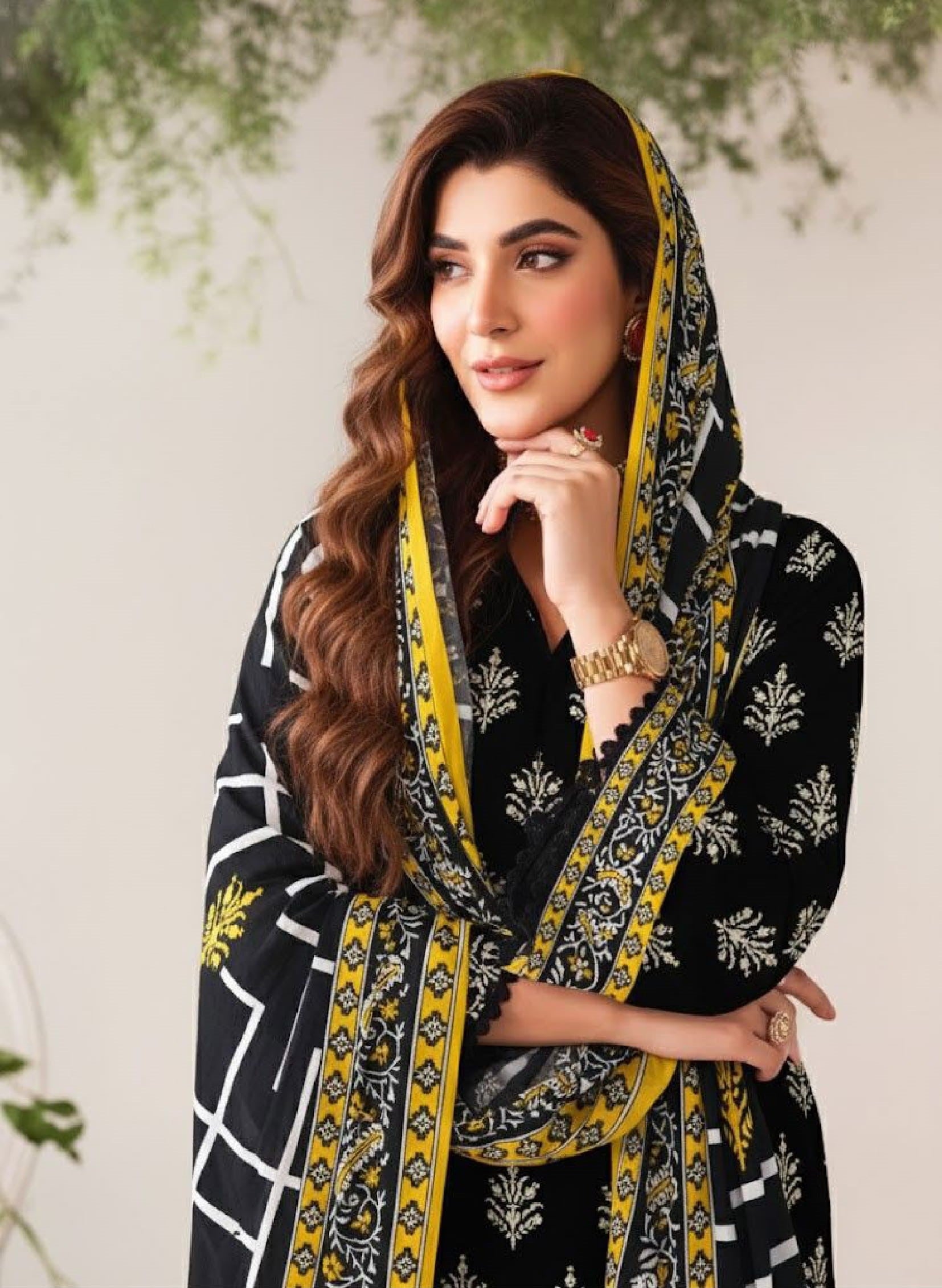 3PC VISCOSE LINEN RT-VL-26