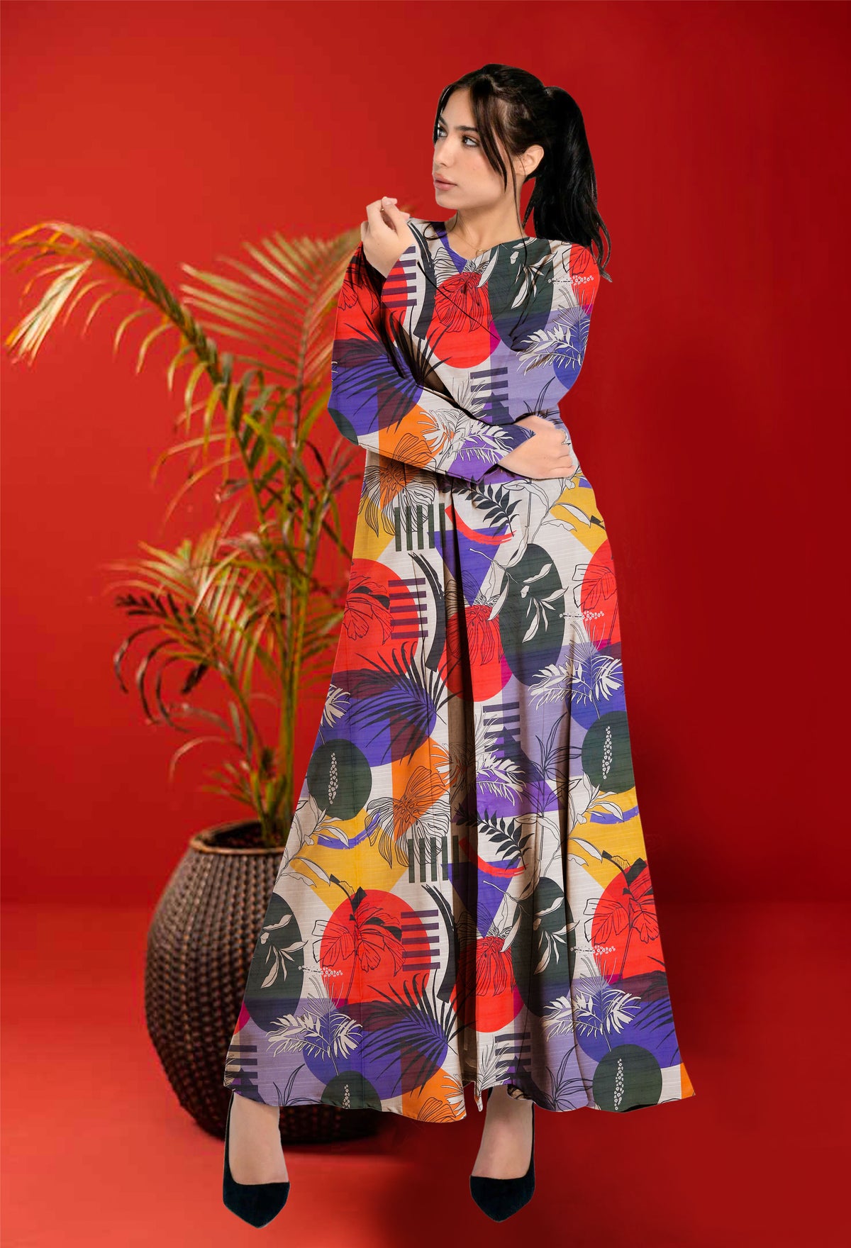 2-Piece Un-Stitched Bana Dora Lawn RT-2505