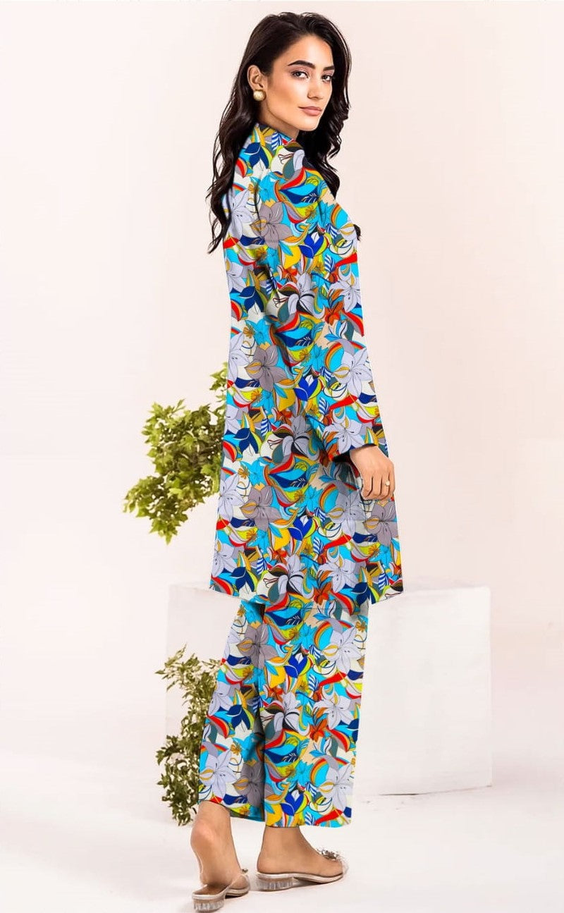 2PC Grid Cambric Cotton RT-GC-09