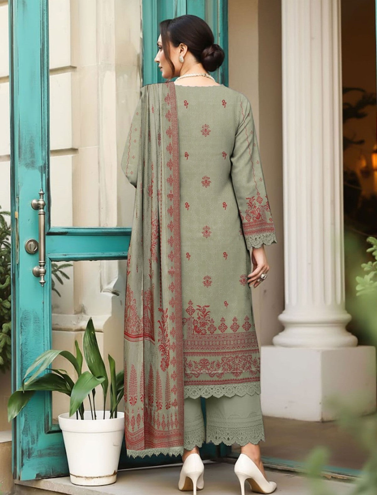 3PC VISCOSE JACQUARD RTVJ-05