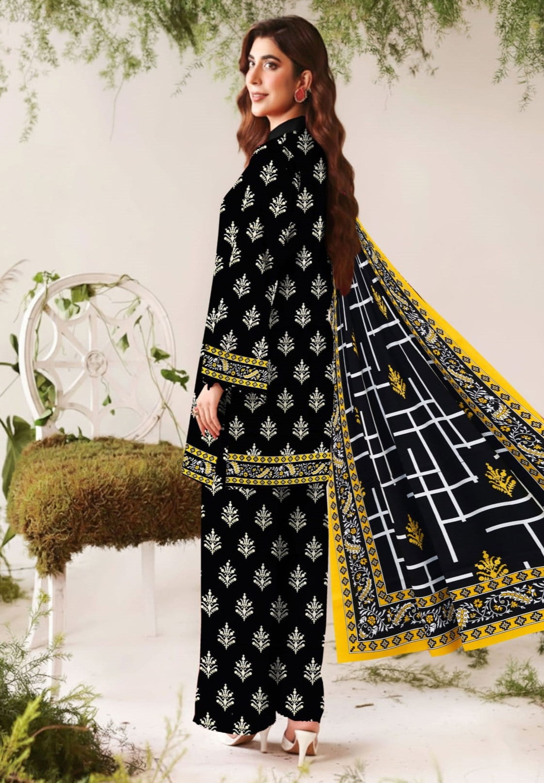 3PC VISCOSE LINEN RT-VL-26