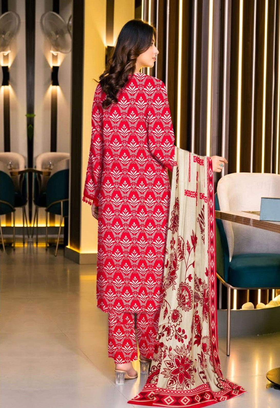 3PC VISCOSE LINEN RT-RM-06