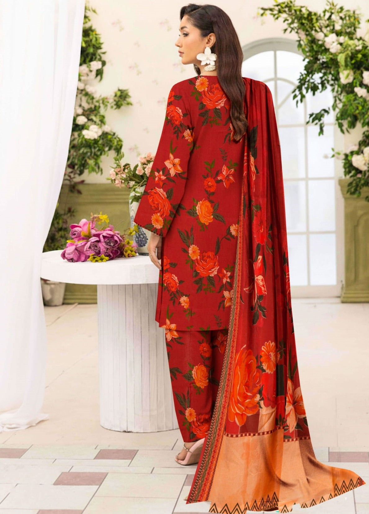 3-PC Masoori Un-Stitched RTM-07