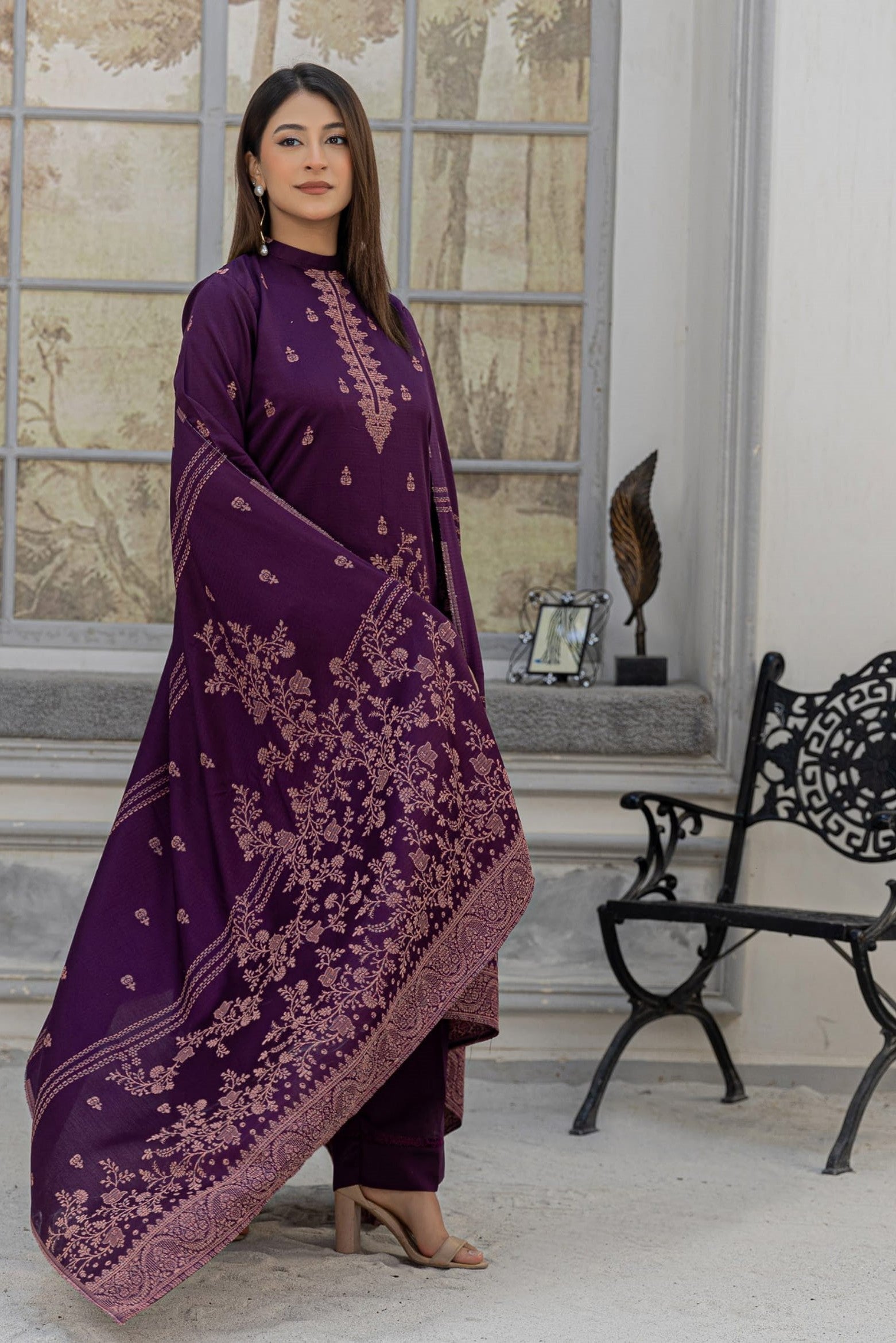 3PC VISCOSE JACQUARD RTVJ-13