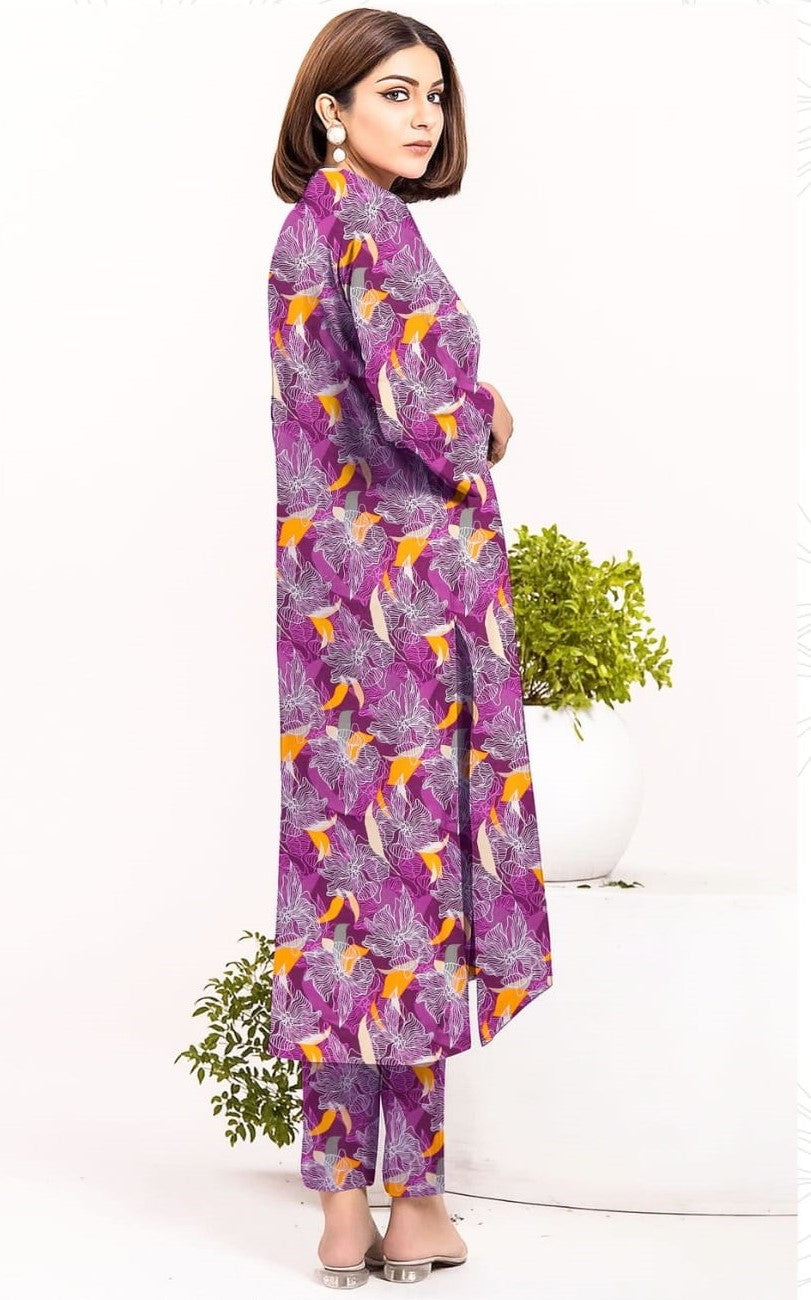 2PC Grid Cambric Cotton RT-GC-01