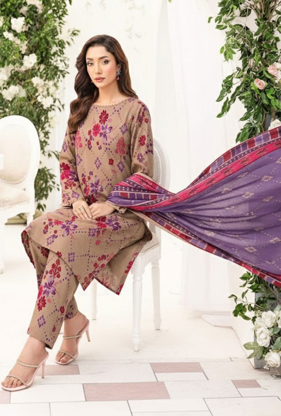 3-PC Masoori Un-Stitched RTM-01