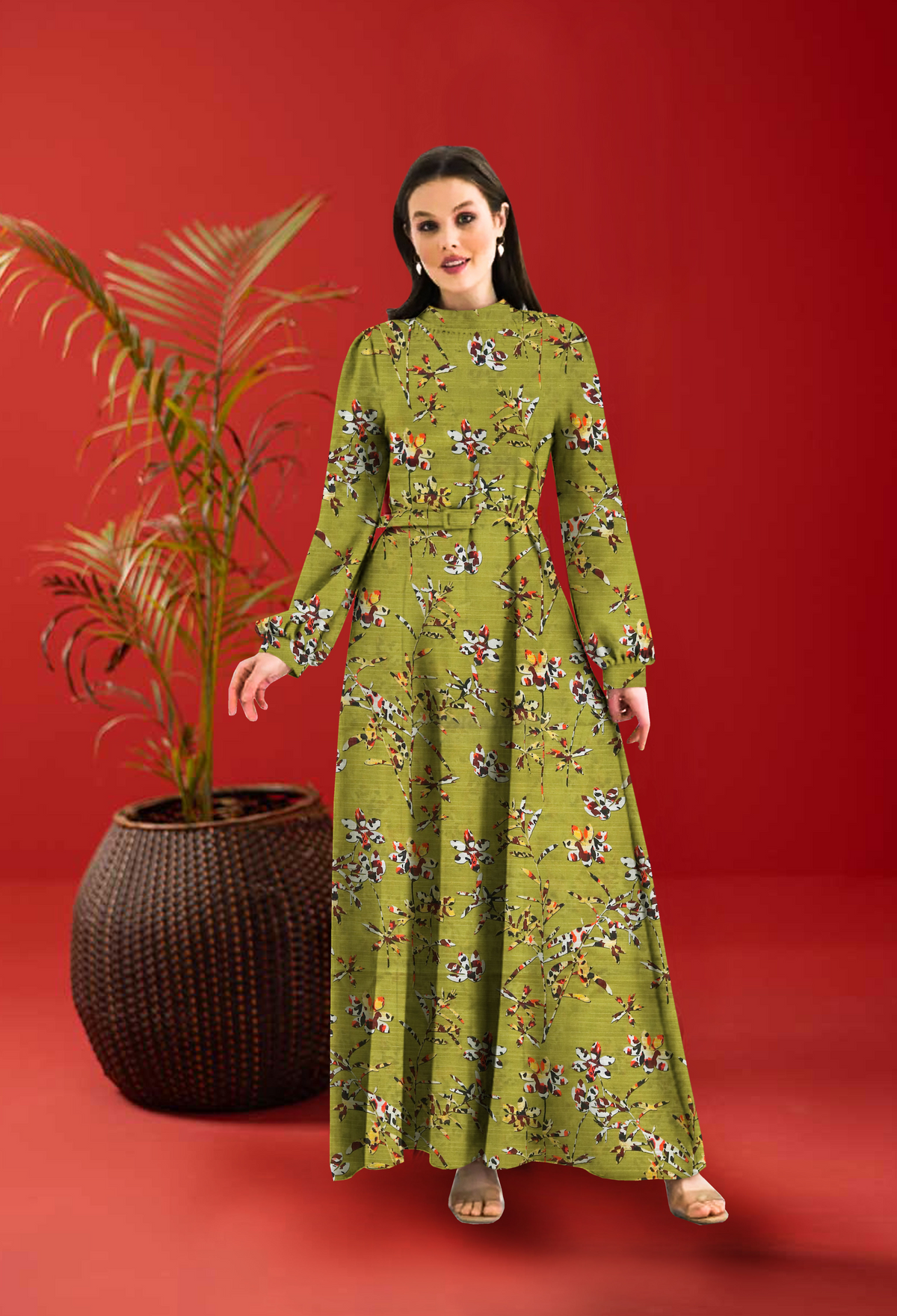 2-Piece Un-Stitched Bana Dora Lawn RT-2506