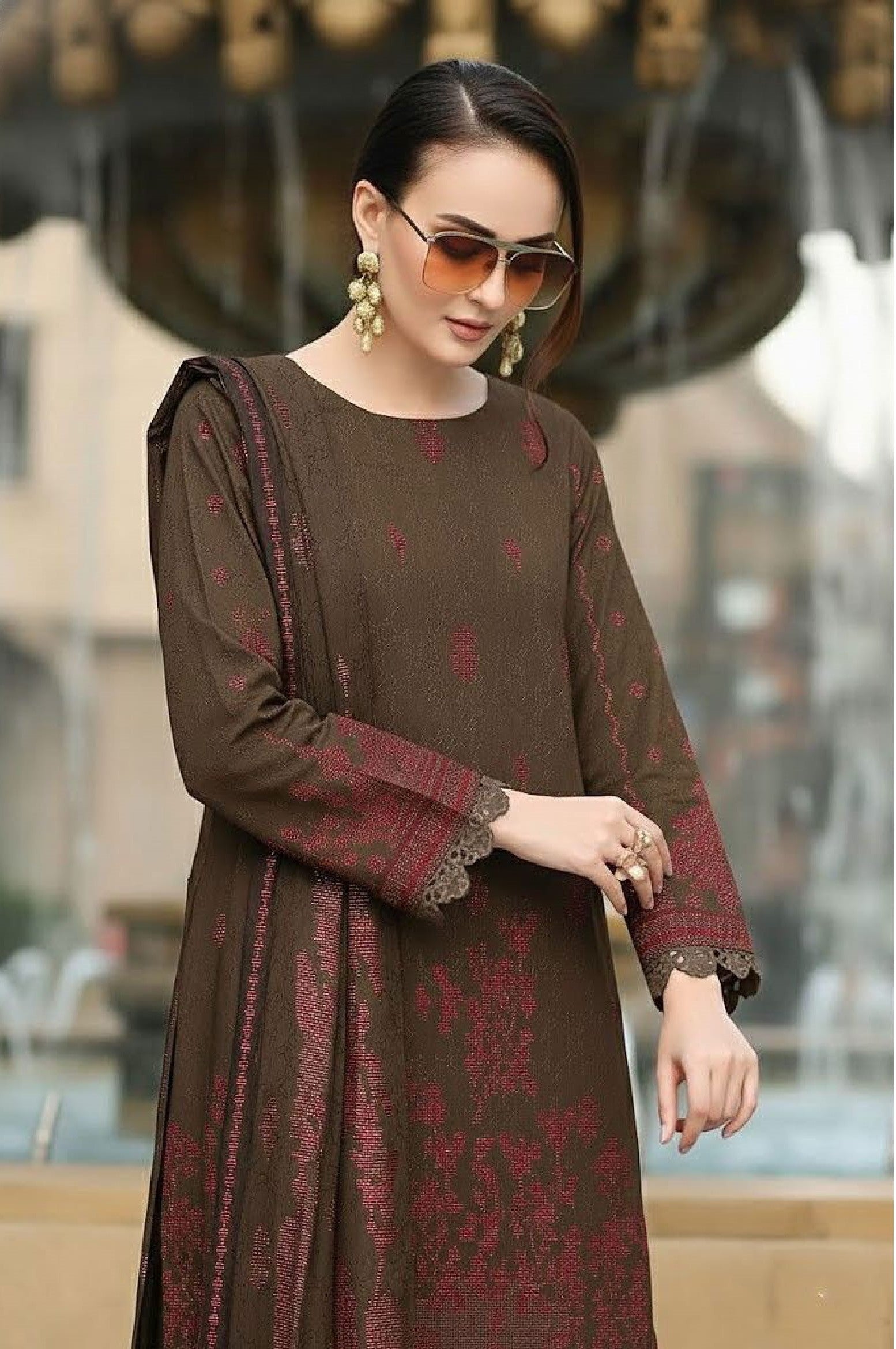 3PC VISCOSE JACQUARD RTVJ-07