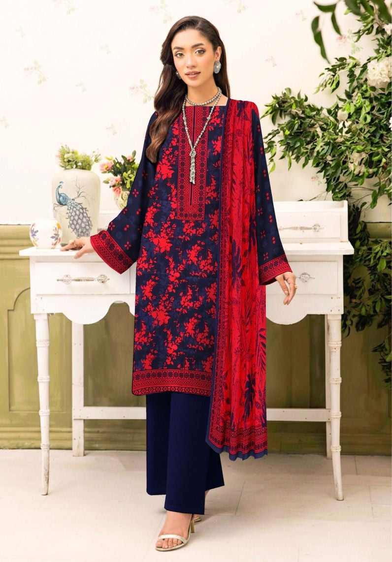 3PC Doria Staple Linen  RT-M-17