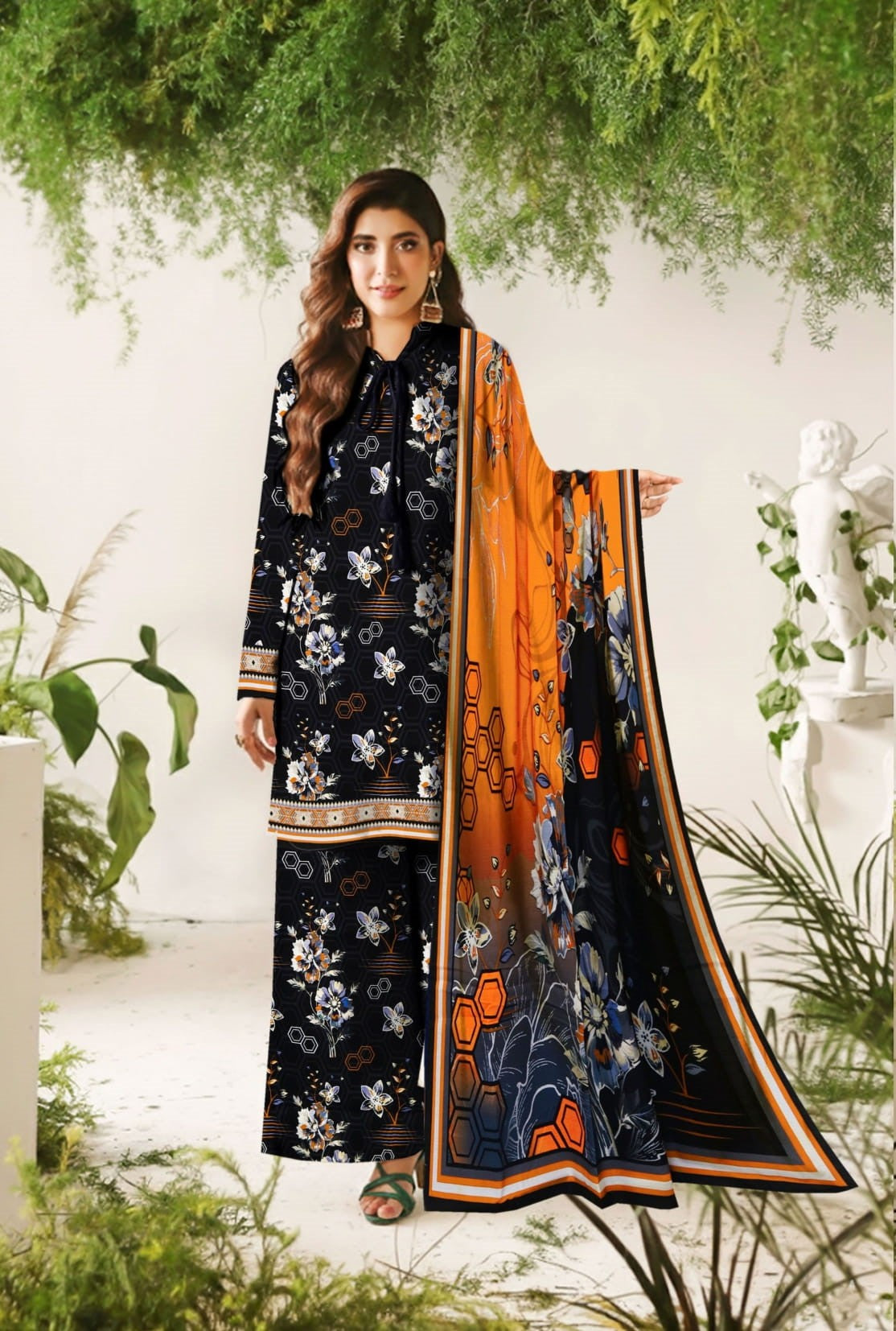 3PC VISCOSE LINEN RT-VL-29