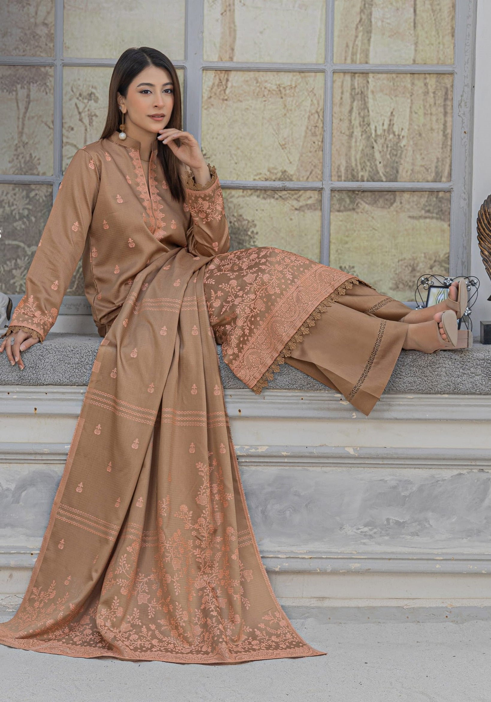 3PC VISCOSE JACQUARD RTVJ-14