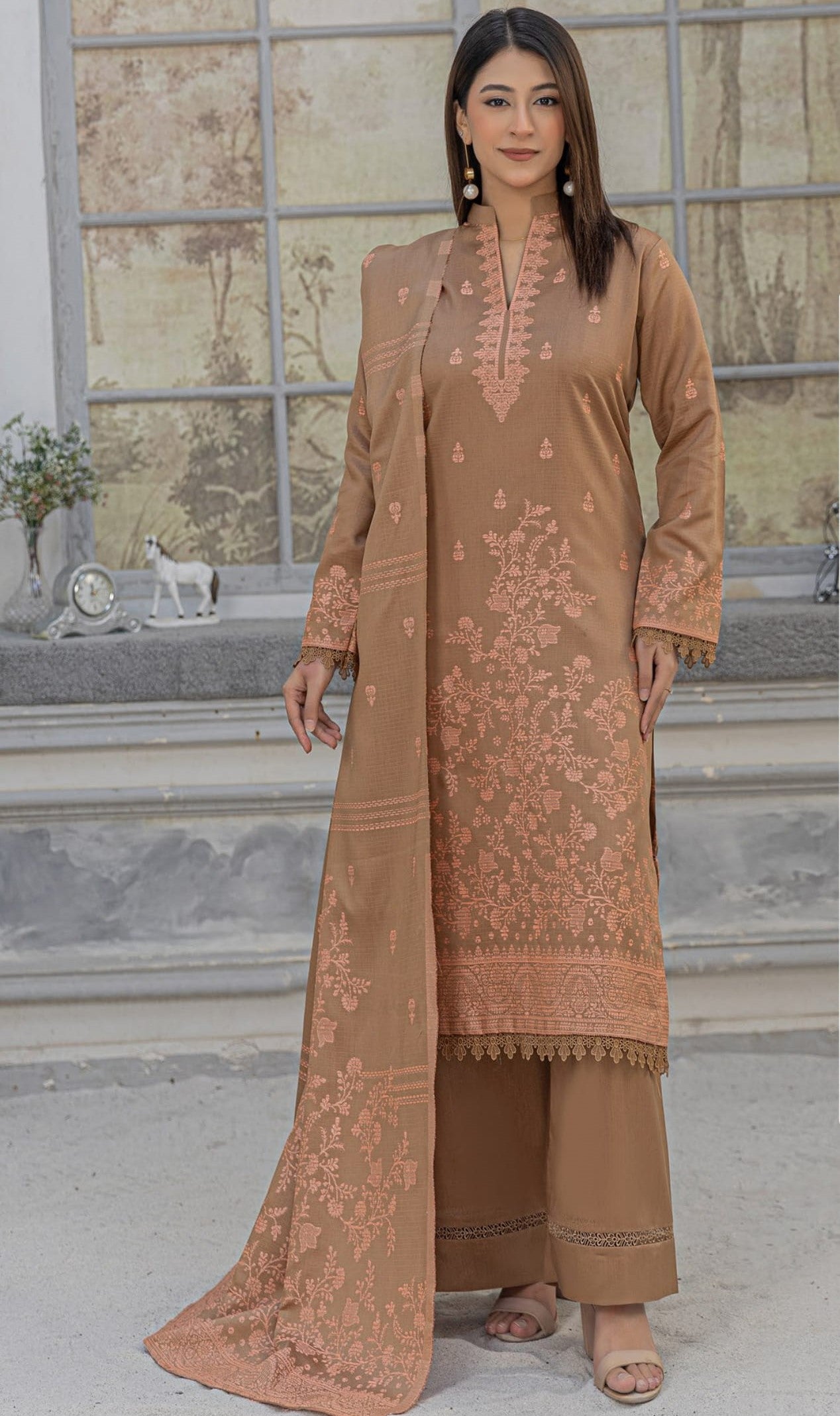 3PC VISCOSE JACQUARD RTVJ-14