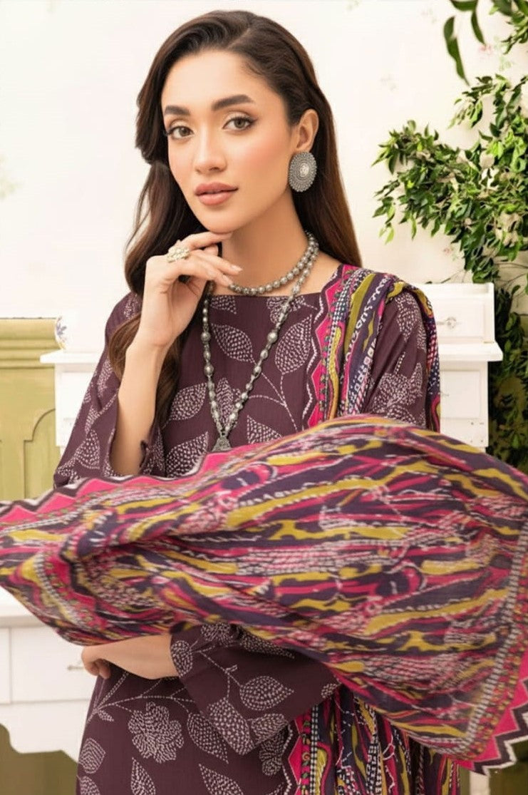 3-PC Masoori Un-Stitched RTM-09