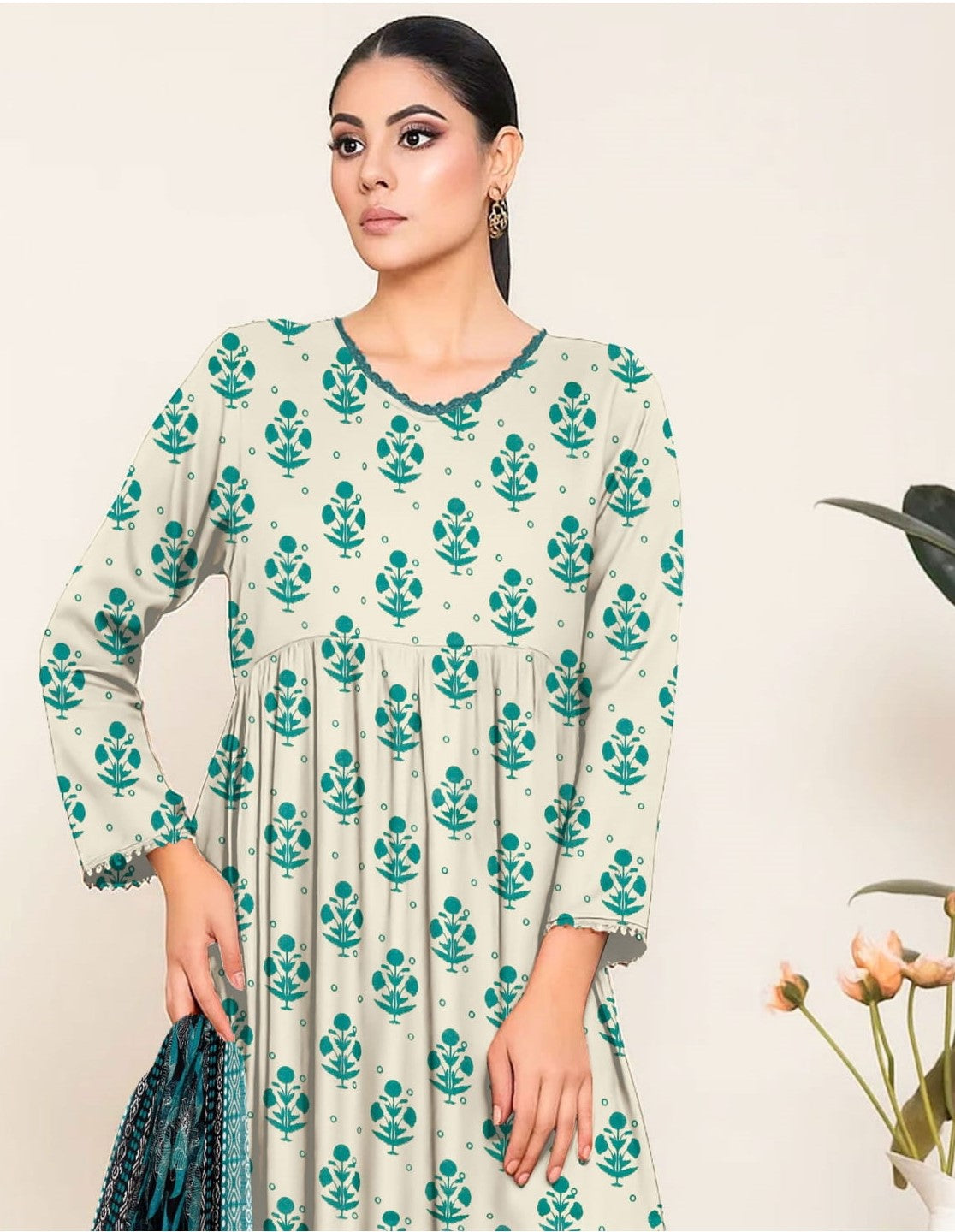 Botanic Bloom 3-PC Unstitched RT-RC-02