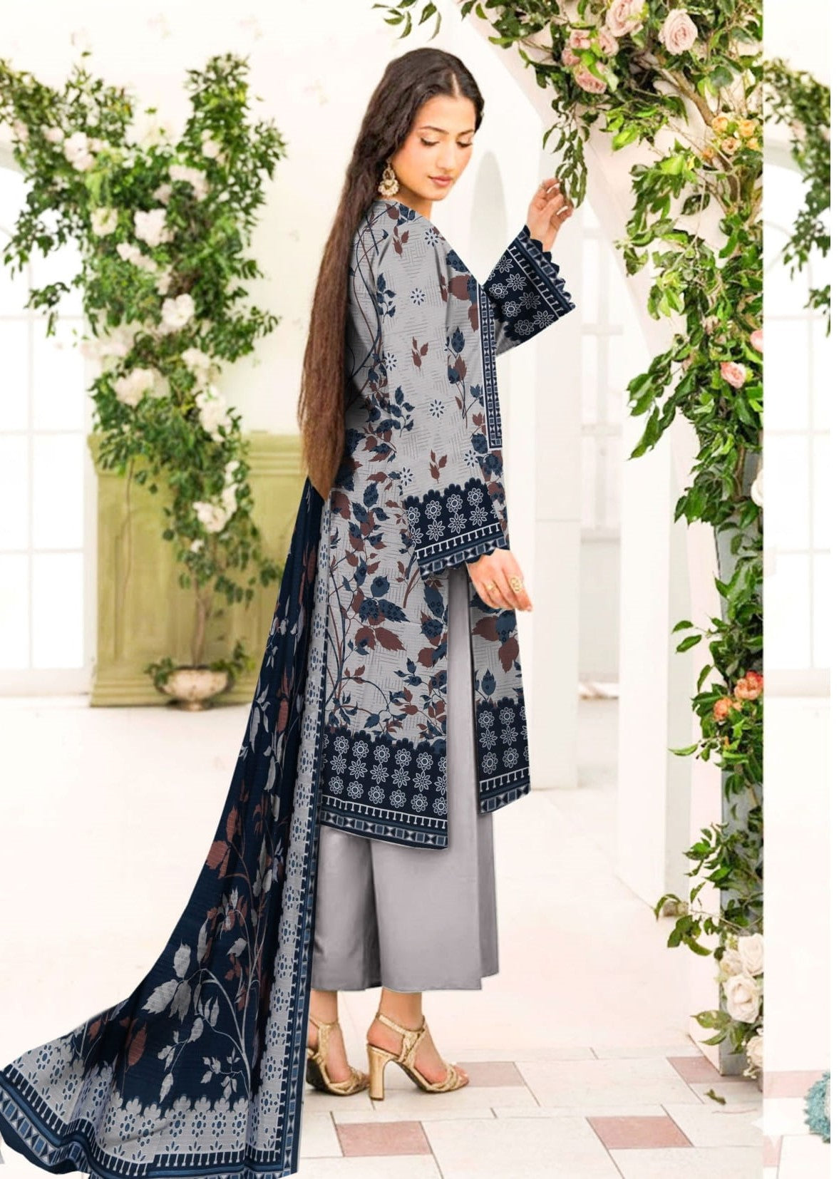 3PC Doria Staple Linen  RT-M-20