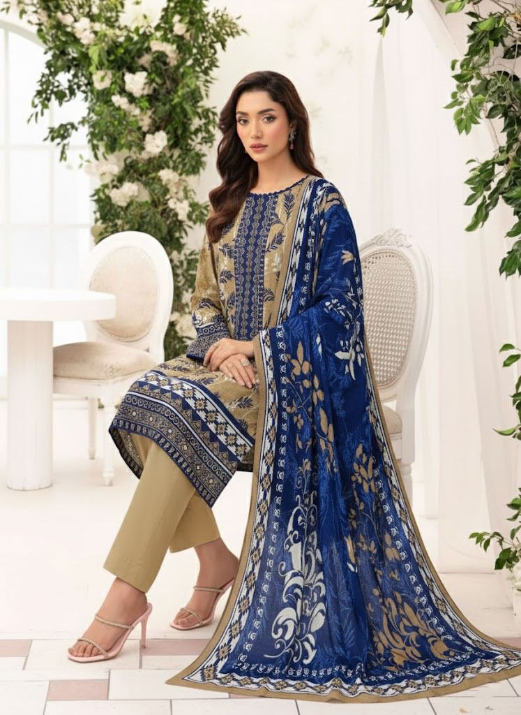 3PC Doria Staple Linen  RT-M-11