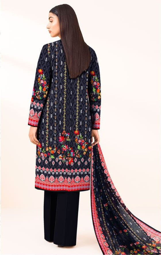 3PC UNSTITCHED LAWN RT-N-02