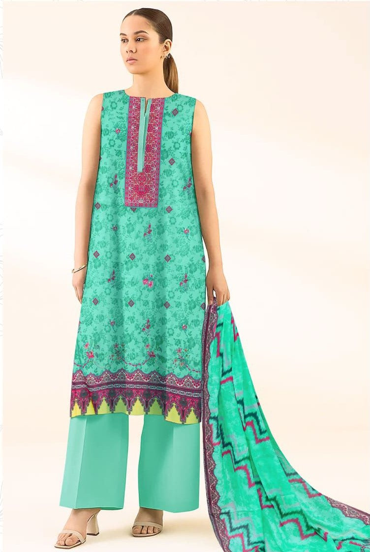 3PC UNSTITCHED LAWN RT-N-03