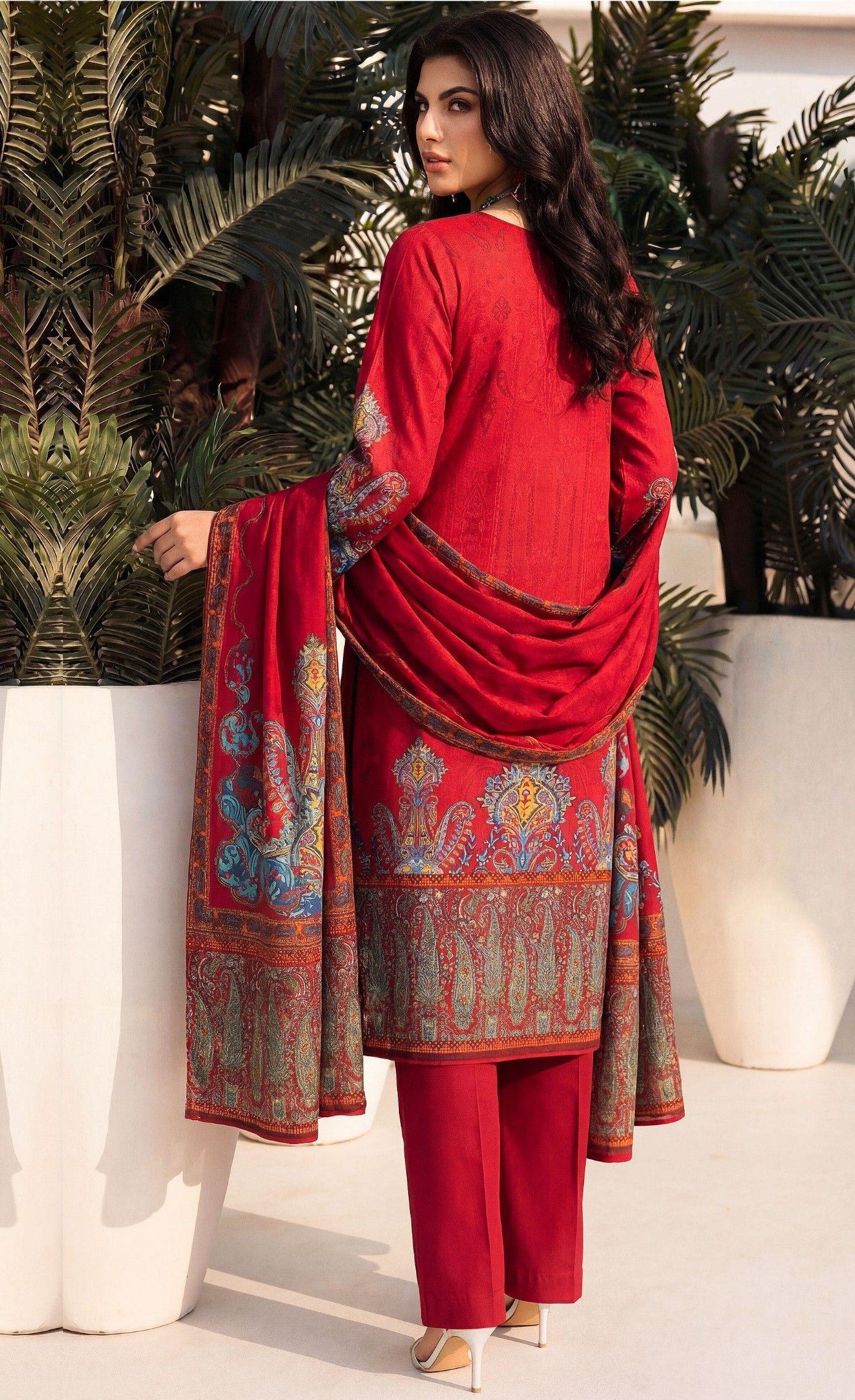 3PC UN-STITCHED LAWN RCL-13