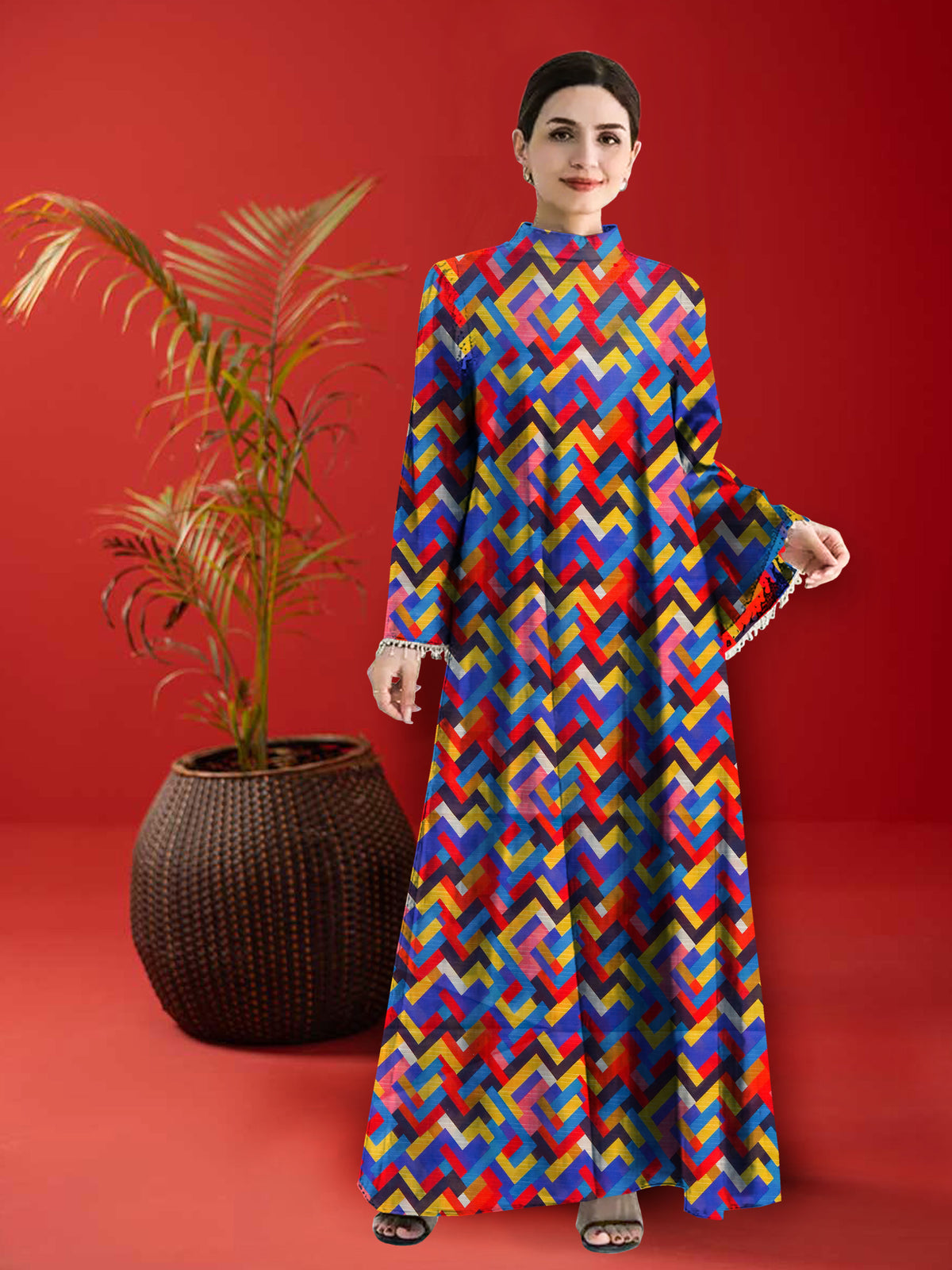 2-Piece Un-Stitched Bana Dora Lawn RT-2505